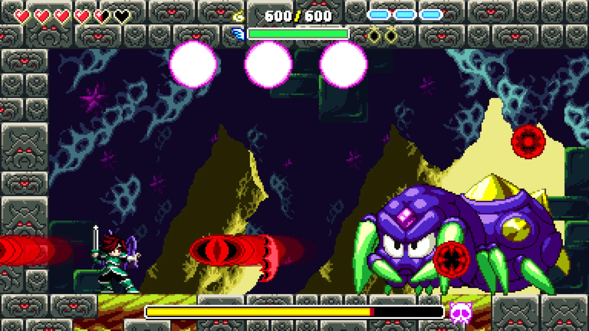 Aggelos 2 — action-platformer 2D, royaumes parallèles et combat ange/démon image 2