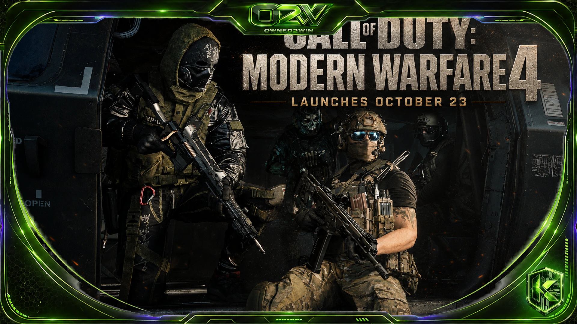 Call of Duty: Modern Warfare 4 sortira le 23 octobre avec campagne, multijoueur et DMZ