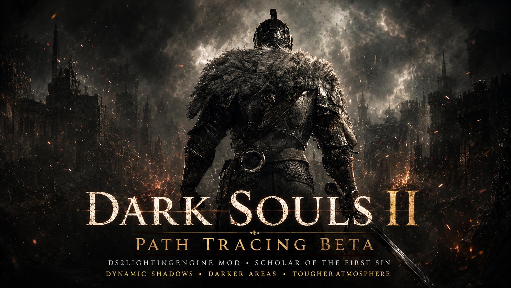 Dark Souls 2 : le mod path tracing est disponible et rend l’aventure encore plus sombre