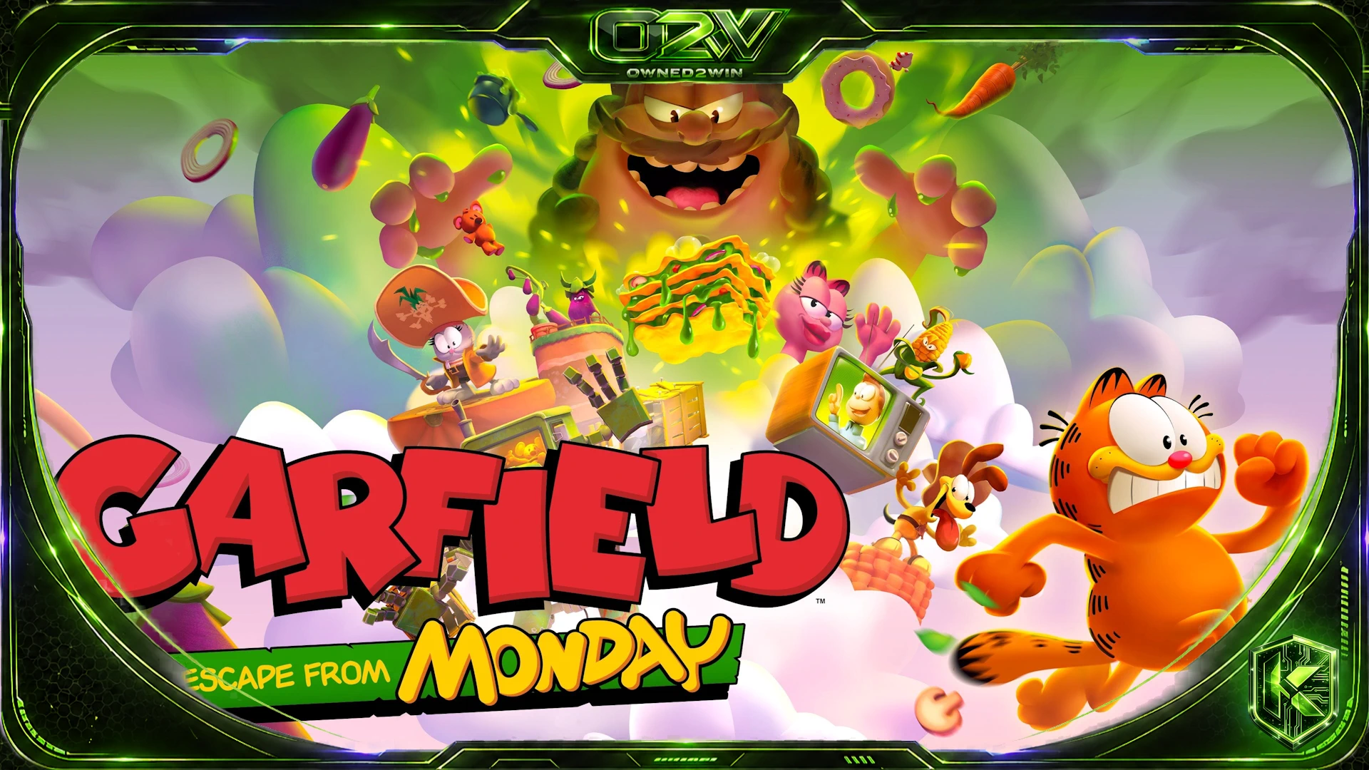 Garfield: Escape from Monday annoncé sur PS5, Xbox Series, Switch et PC
