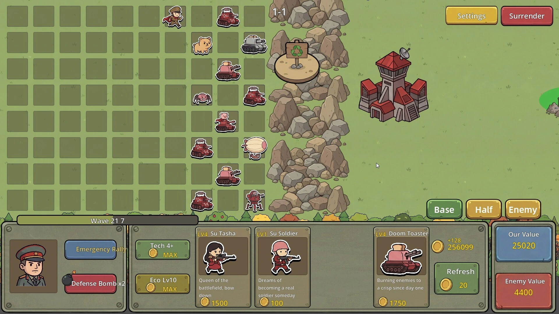 MoeArmy vs SuArmy Demo : stratégie 2D, auto-battle et guerre adorable image 2