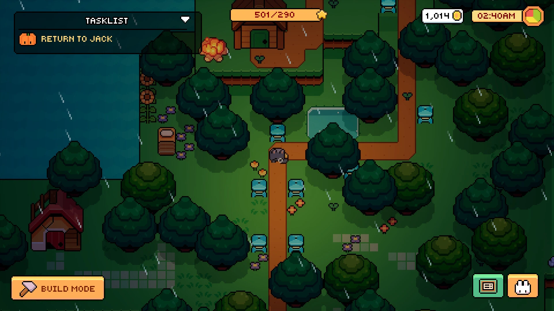 Papaya Plaza — un city builder cosy en pixel art annoncé sur PC avec une démo disponible image 1