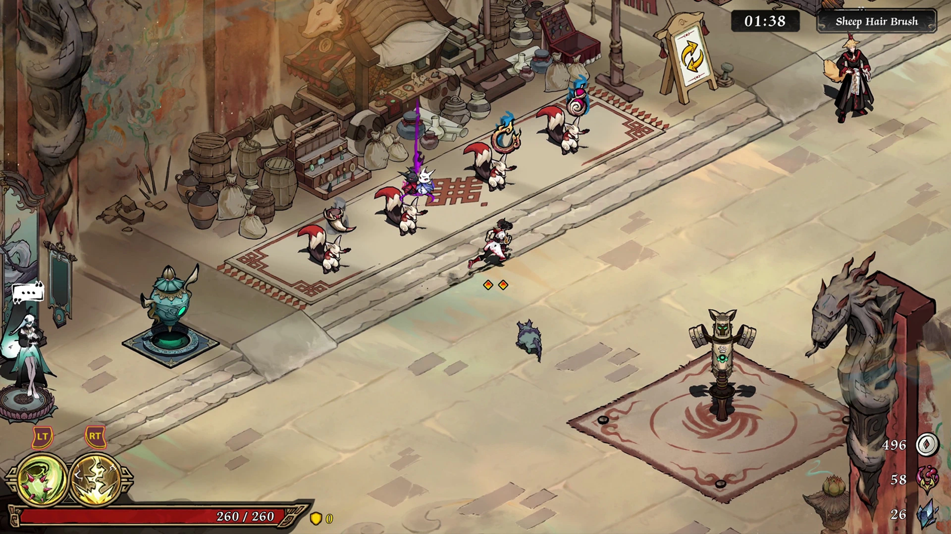Realm of Ink sort de l’accès anticipé sur Xbox avec action roguelite, mythologie et encre chinoise image 1