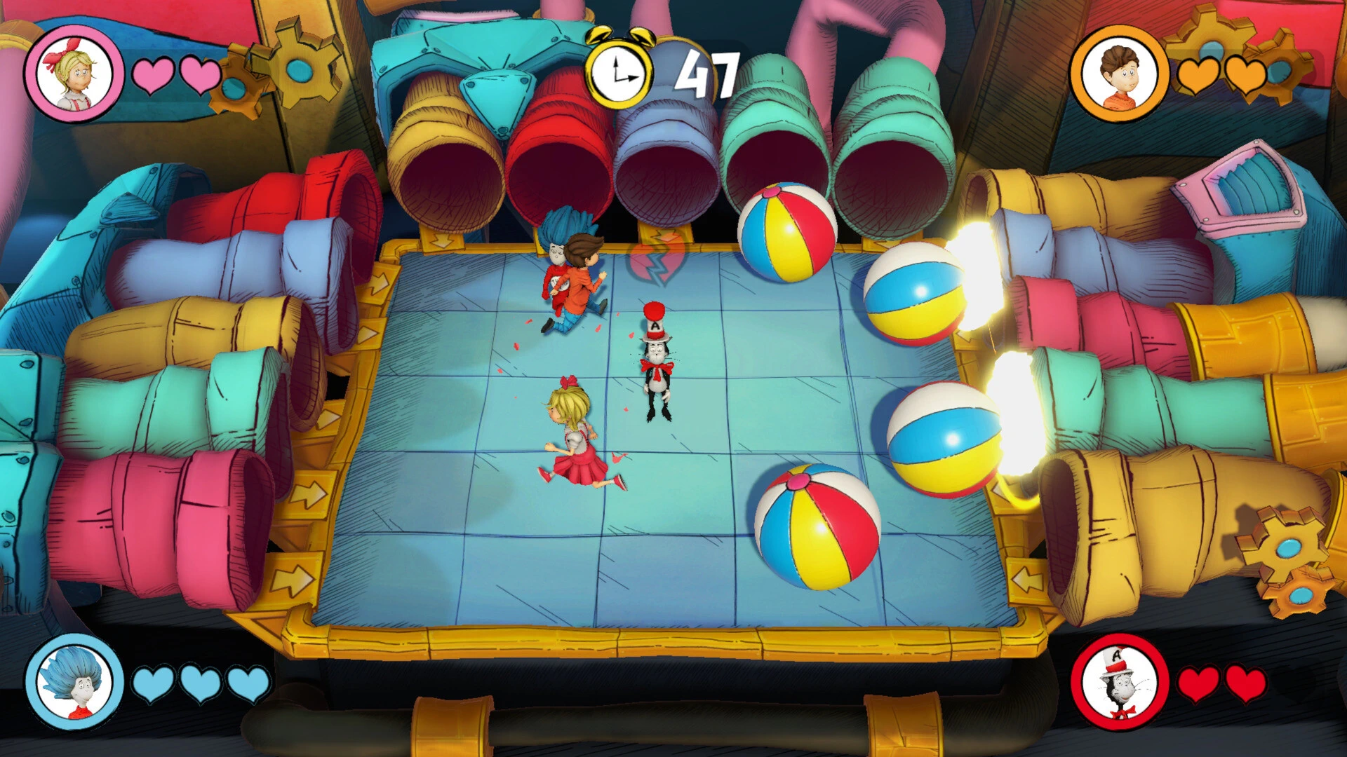 The Cat in the Hat: Rainy Day Mayhem — un party game familial annoncé pour le 30 octobre image 1