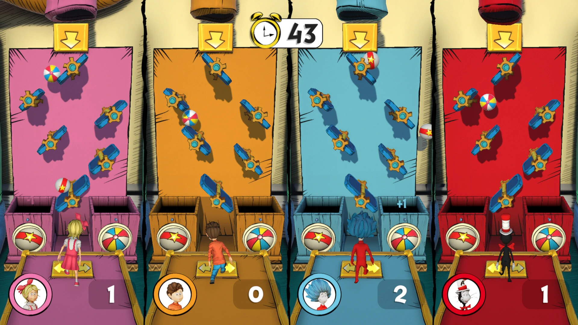 The Cat in the Hat: Rainy Day Mayhem — un party game familial annoncé pour le 30 octobre image 2