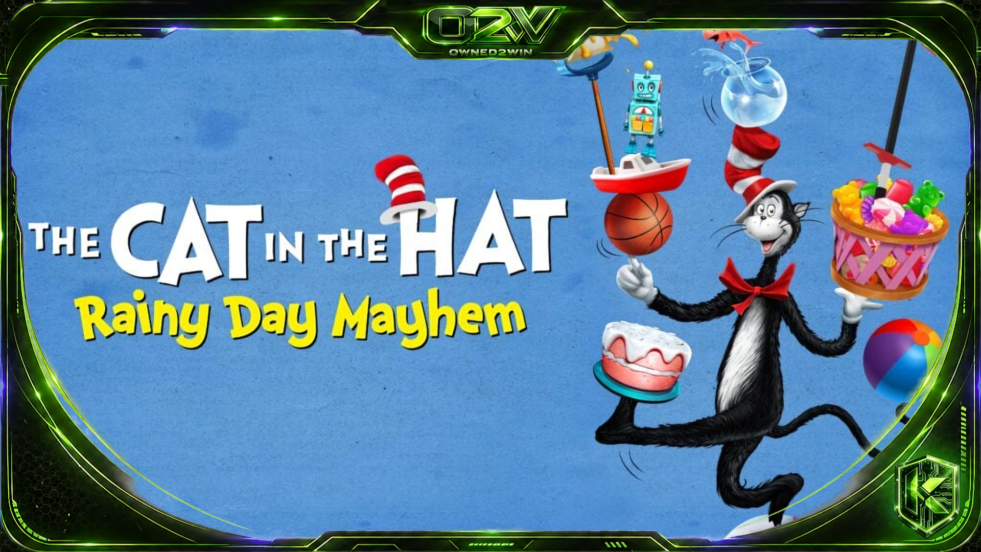 The Cat in the Hat: Rainy Day Mayhem — un party game familial annoncé pour le 30 octobre