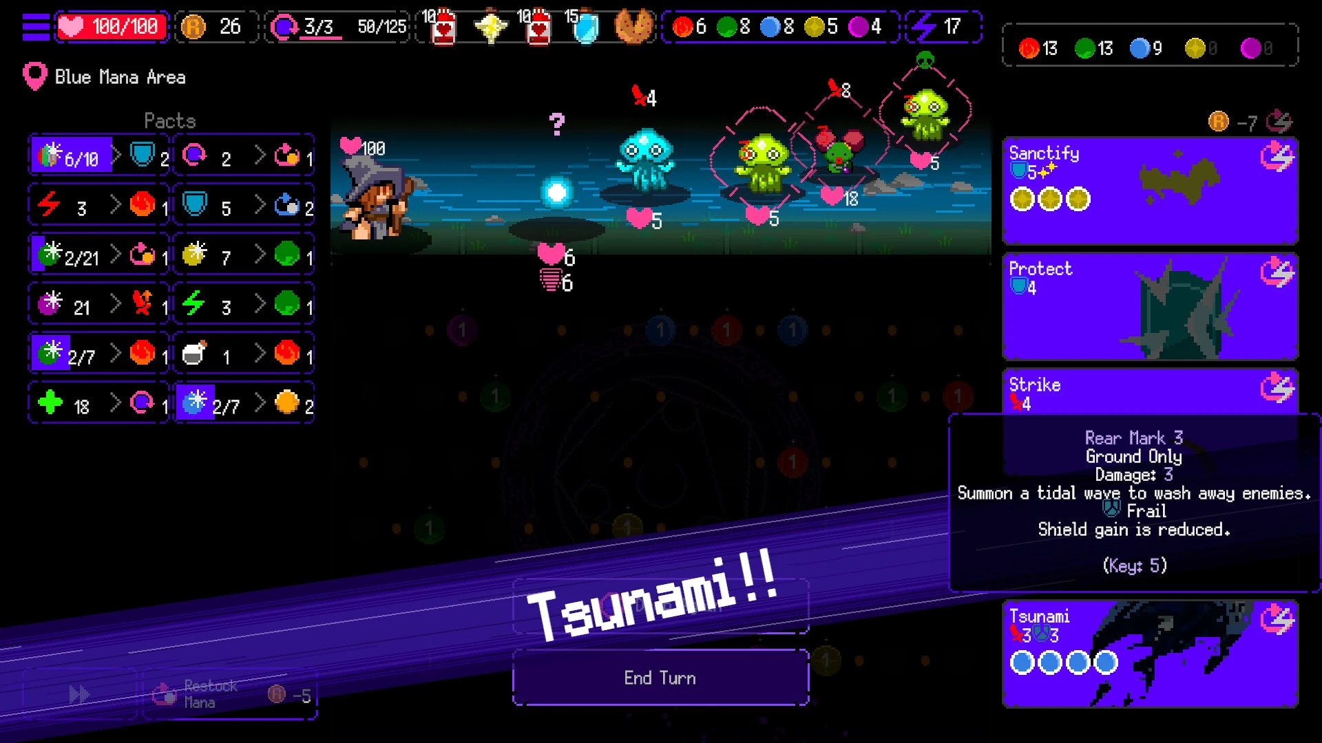 Witch Pachi Demo : flipper magique, deckbuilding et roguelike tactique image 2