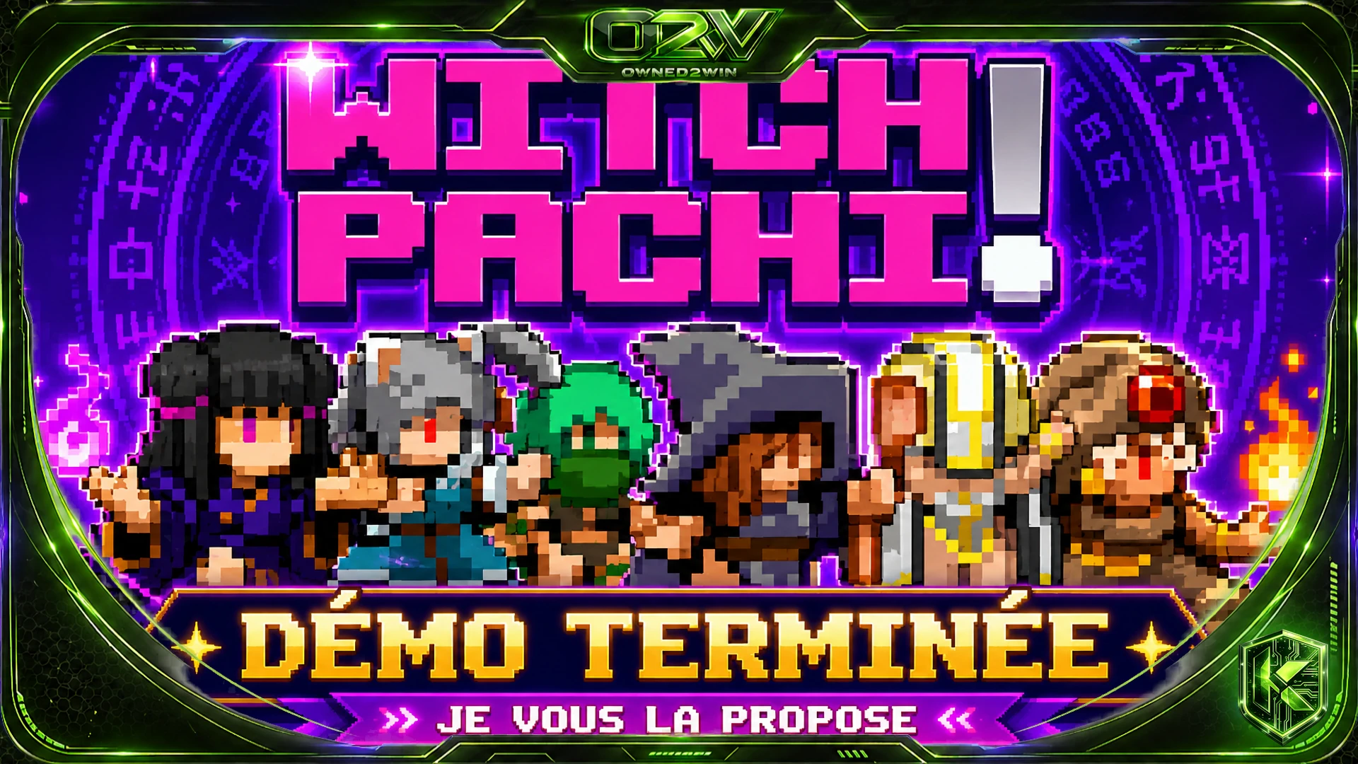 Witch Pachi Demo : flipper magique, deckbuilding et roguelike tactique