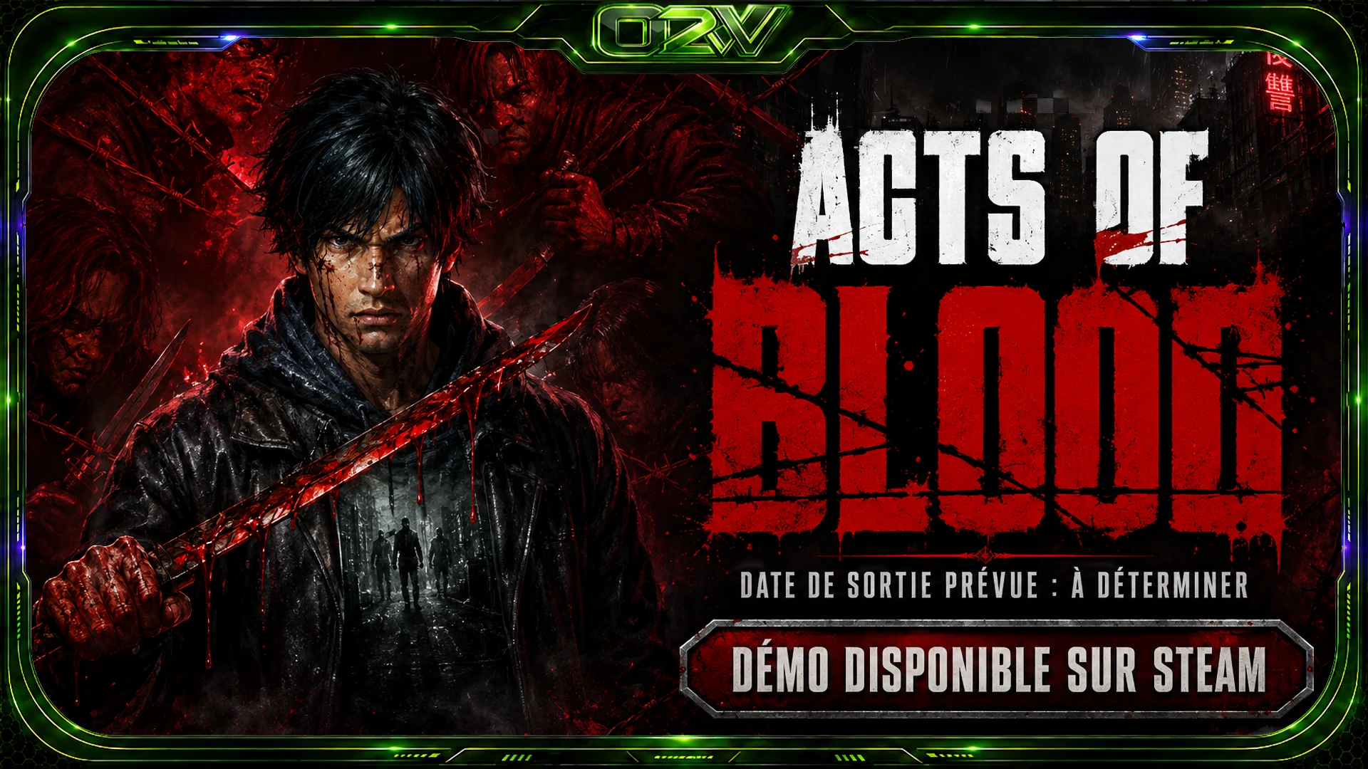 Acts of Blood : un beat ’em up brutal en vue troisième personne avec une démo déjà solide