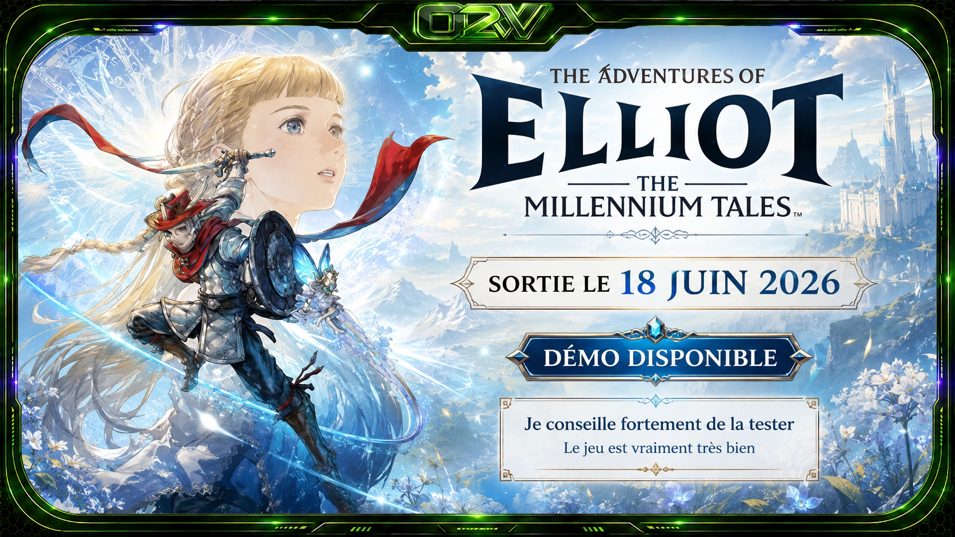 The Adventures of Elliot: The Millennium Tales — une démo phénoménale pour le nouveau RPG d’action HD-2D de Square Enix