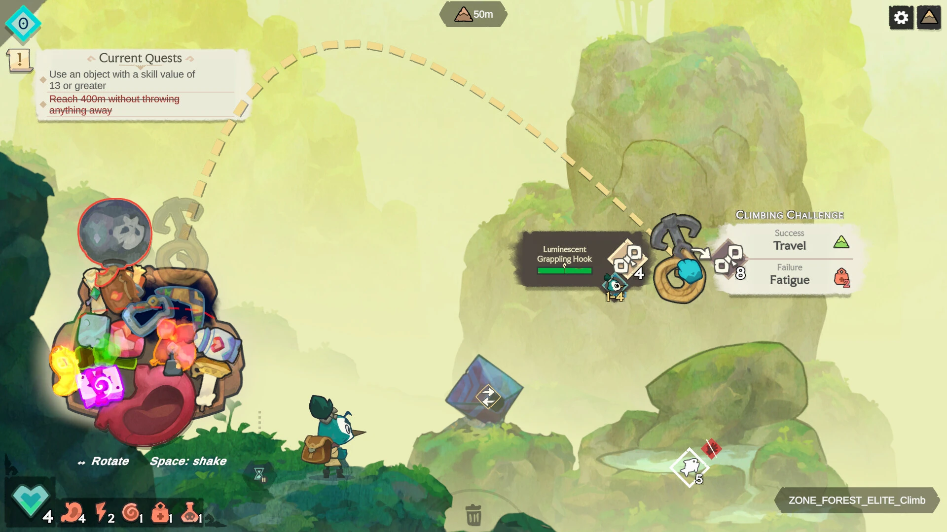 BARDA: Backpack Roguelike : le roguelike où bien ranger son sac peut sauver la partie image 2