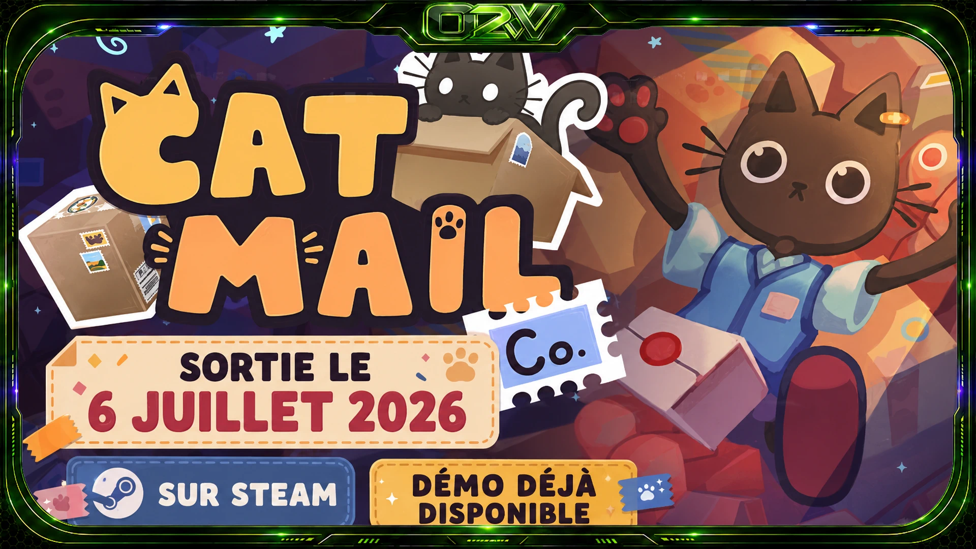 Cat Mail Co. : gérez une poste de chats cosy dès le 6 juillet 2026