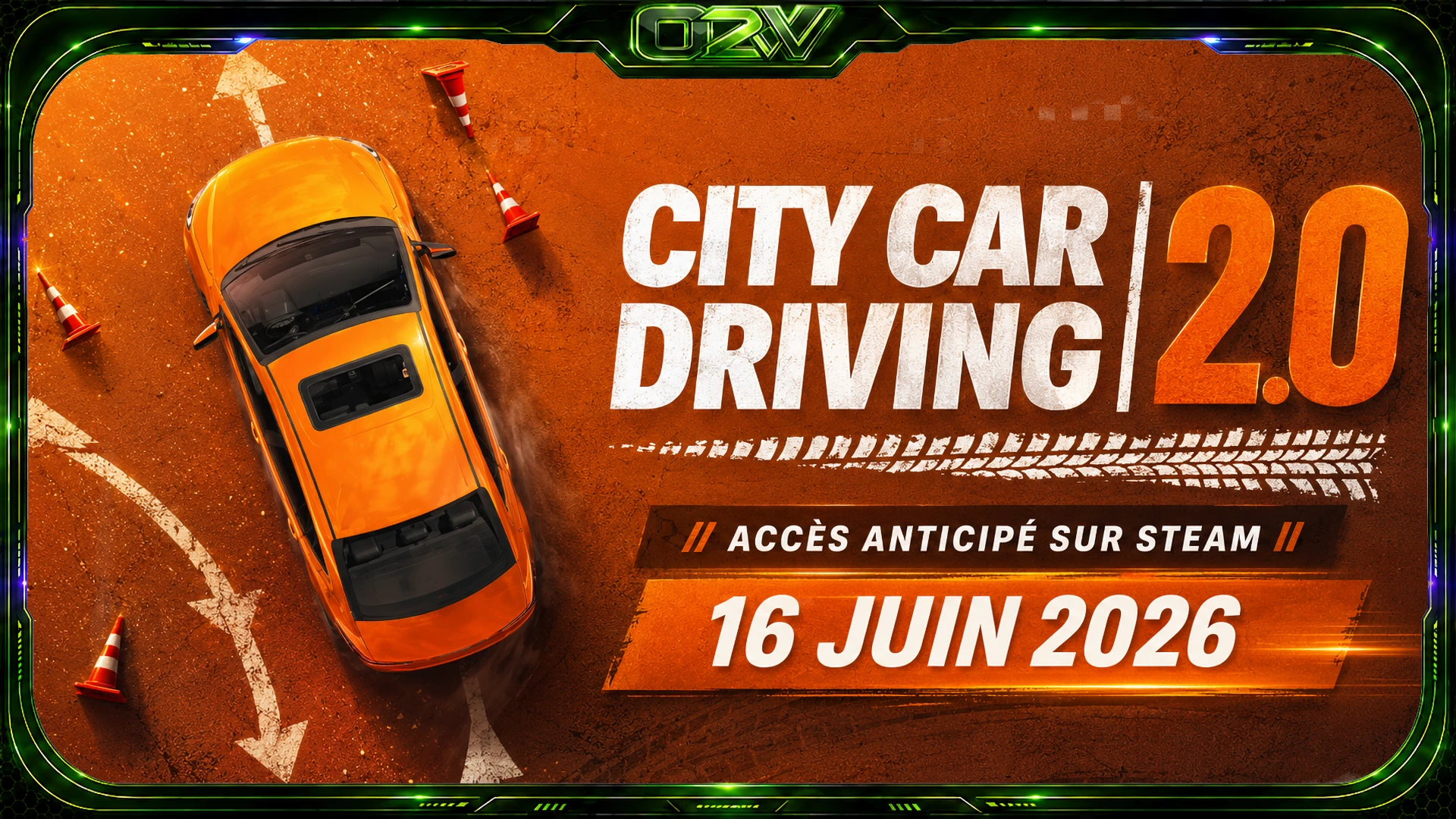 City Car Driving 2.0 : le simulateur de conduite réaliste arrive en accès anticipé le 16 juin 2026