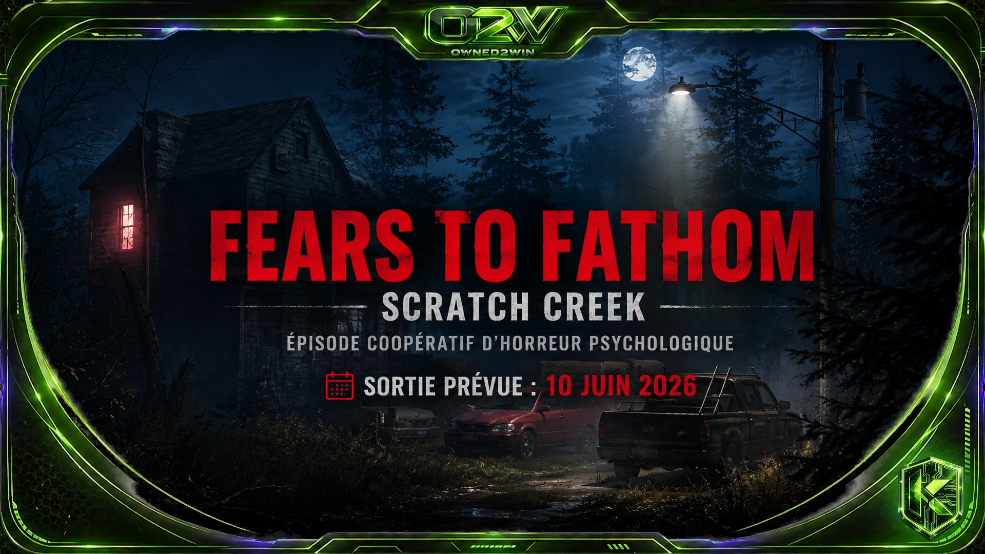 Fears to Fathom: Scratch Creek — l’horreur coop en ligne arrive le 10 juin