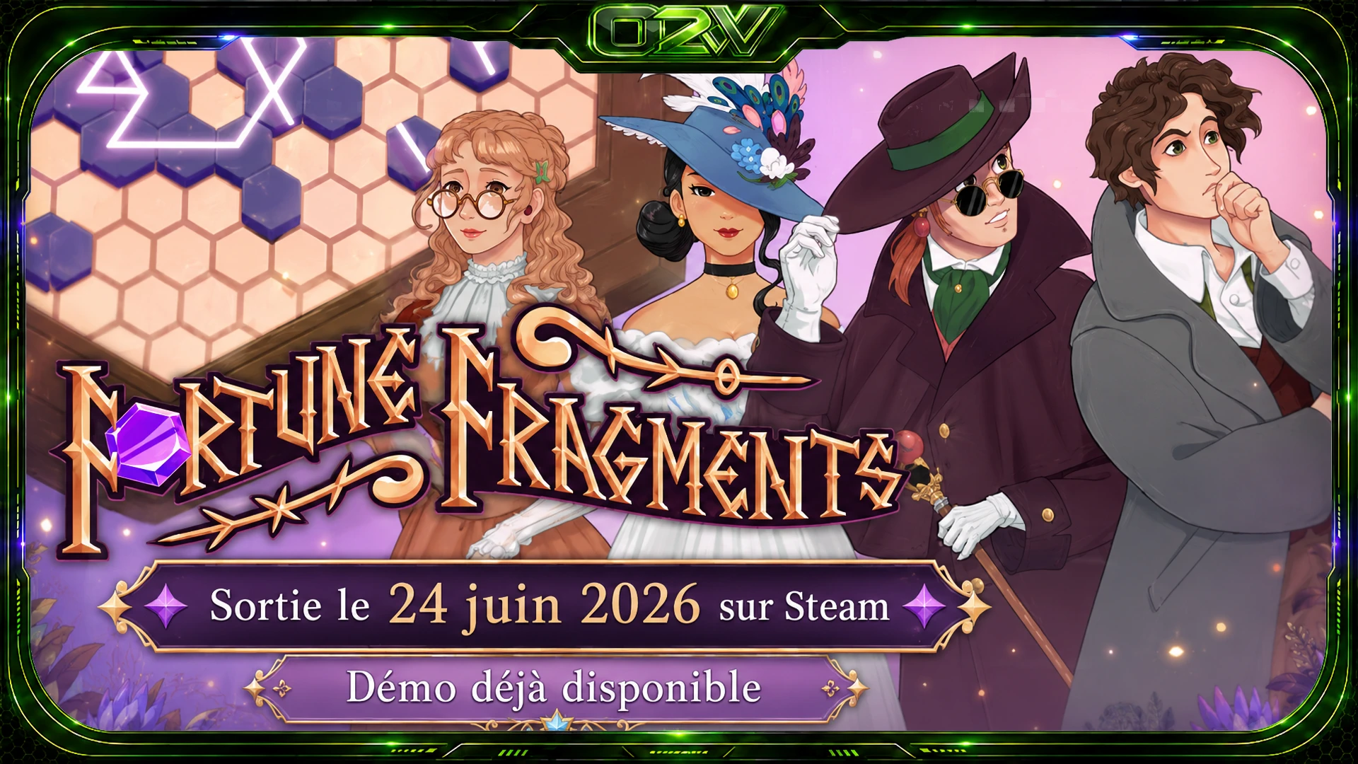Fortune Fragments : divination, runes hexagonales et choix narratifs arrivent le 24 juin 2026