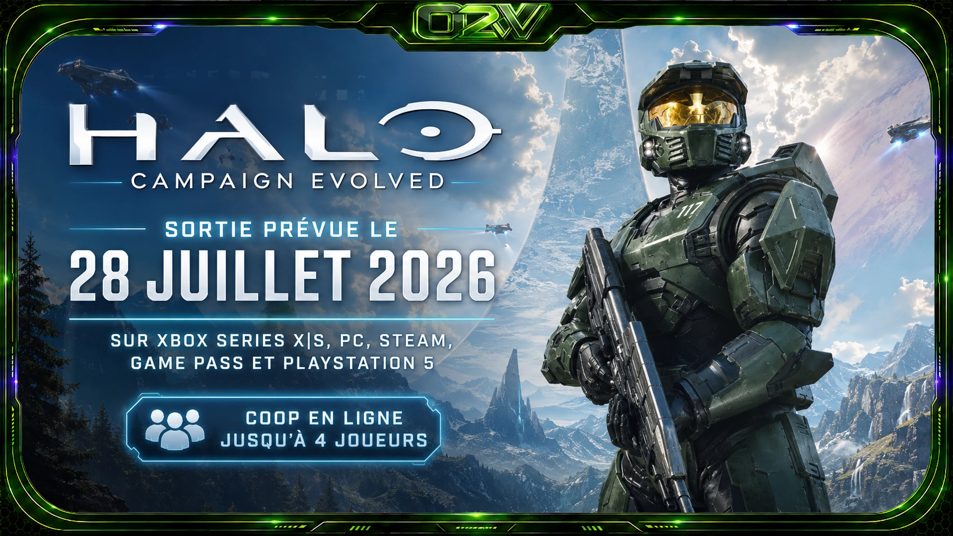Halo: Campaign Evolved : le remake de la campagne culte arrive le 28 juillet 2026