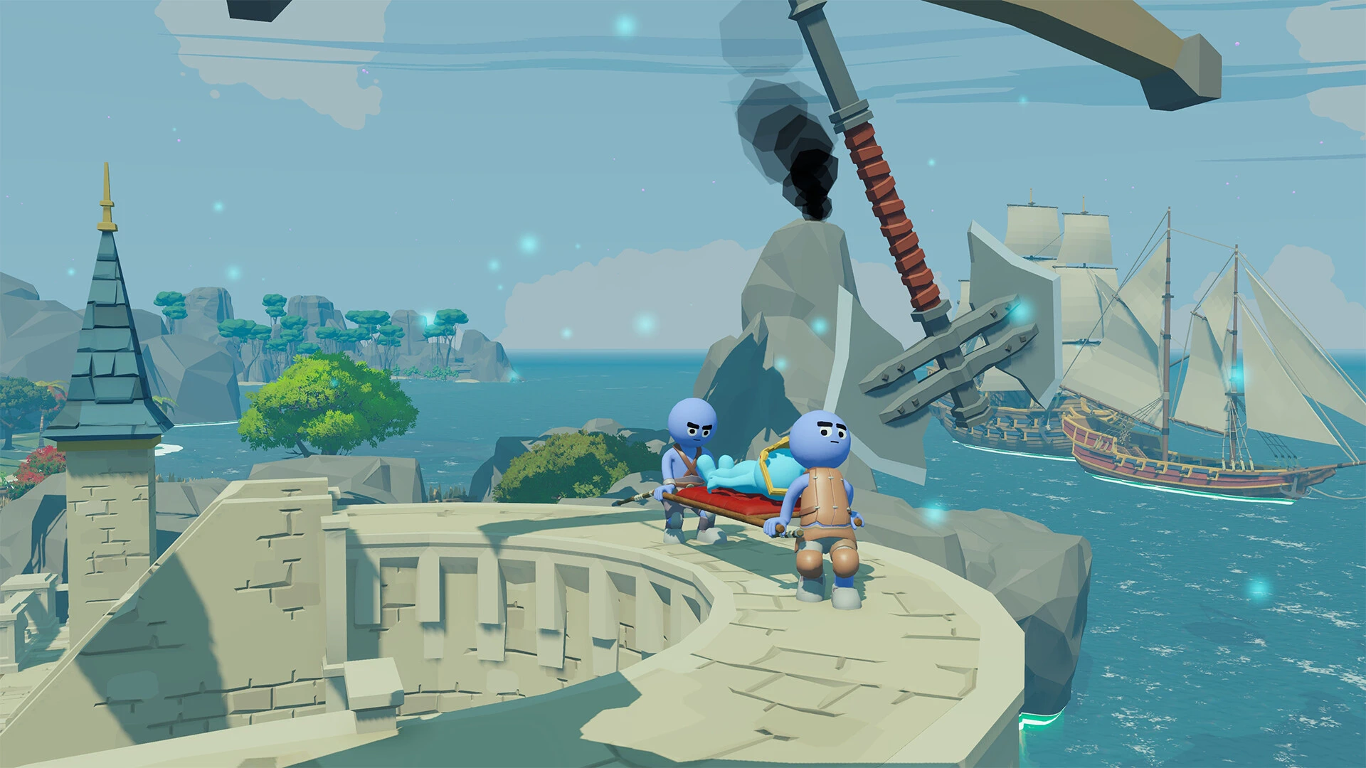 Hold Your King Demo — porter un roi colérique en coop, plus facile à dire qu’à faire image 2