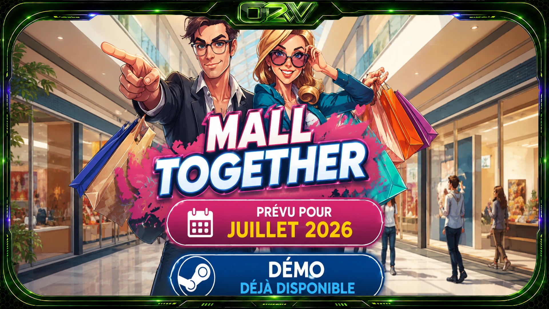 Mall Together : gérez votre centre commercial en solo ou en coop