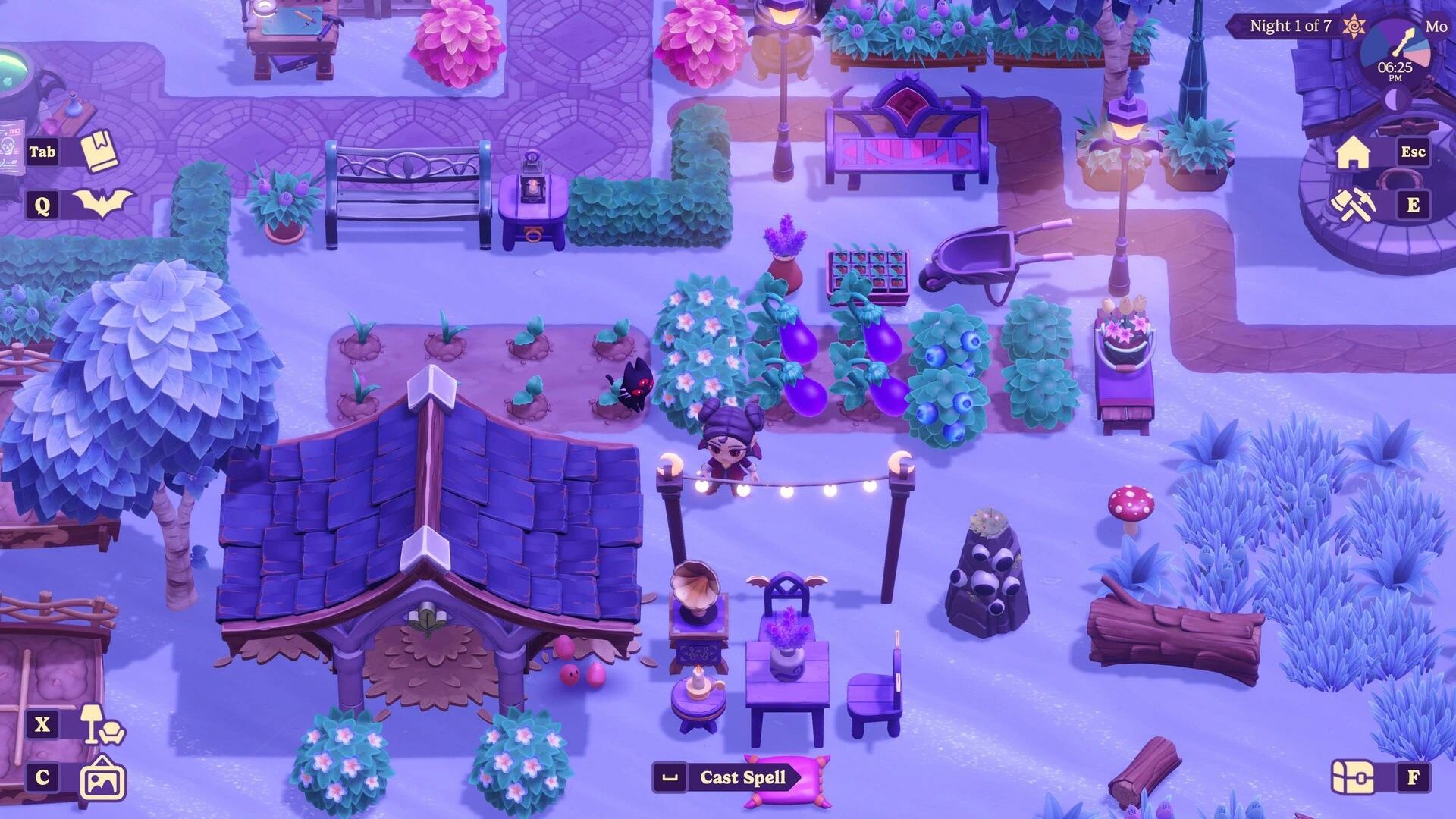 Moonlight Peaks : une simulation de vie surnaturelle prometteuse, mais sans français image 2