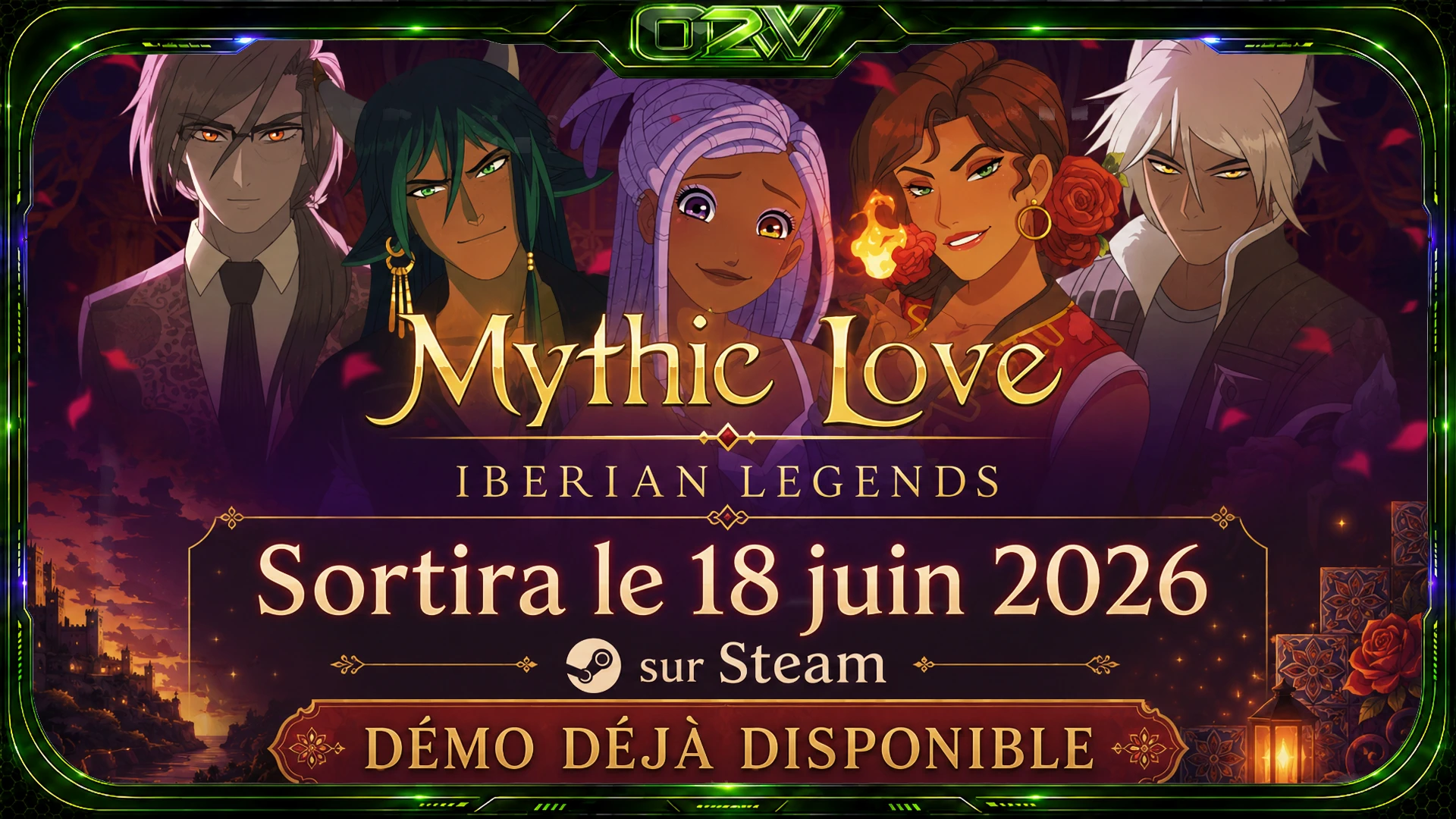 Mythic Love: Iberian Legends : romance, folklore espagnol et monstres arrivent le 18 juin 2026