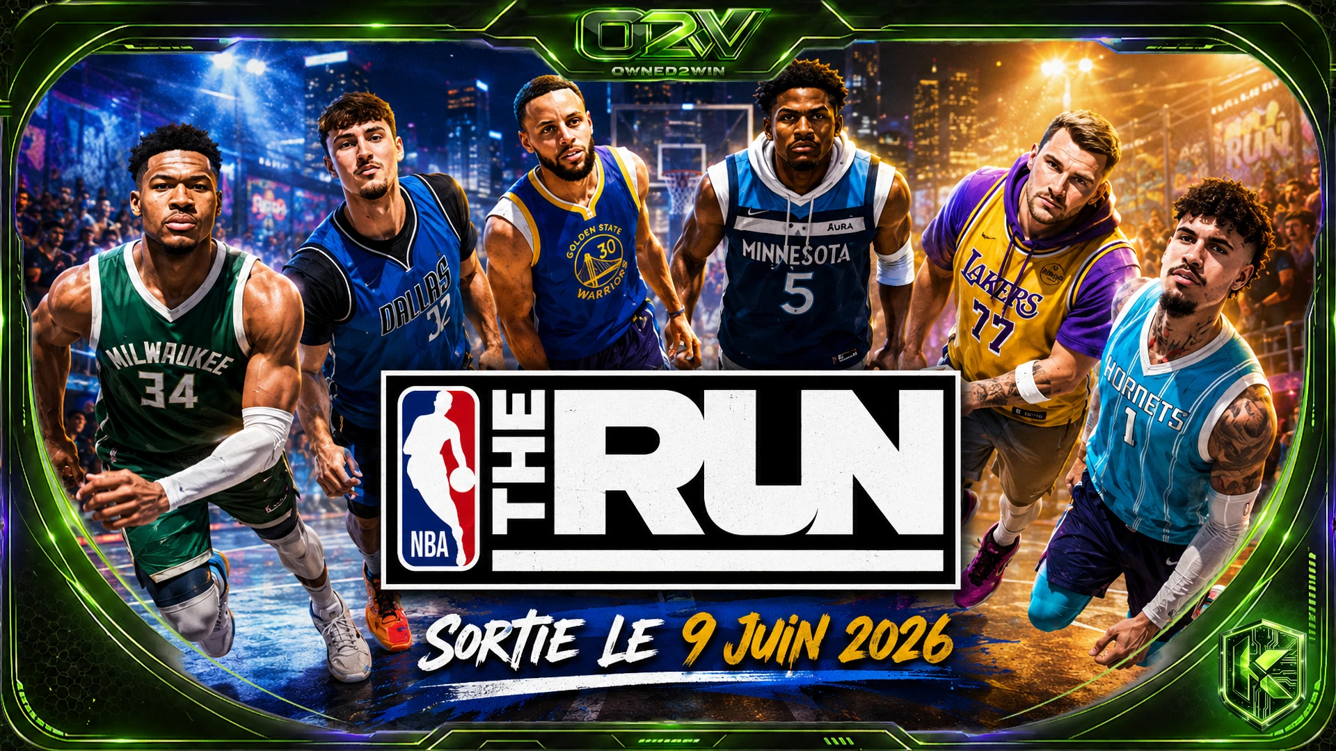 NBA THE RUN — le streetball 3v3 en ligne arrive le 9 juin