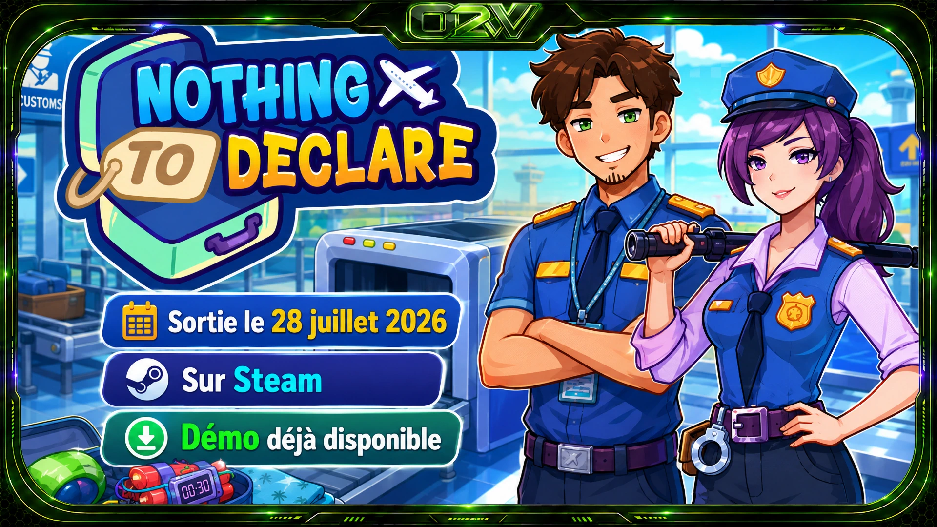Nothing To Declare : contrôlez les bagages dans une simulation d’aéroport cozy