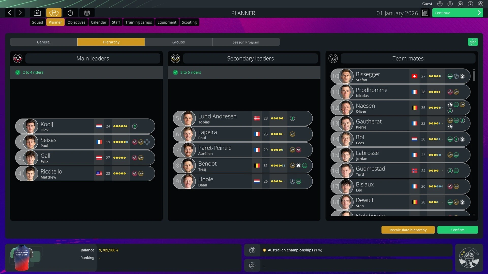 Pro Cycling Manager 26 — une saison plus stratégique pour les managers cyclistes image 2