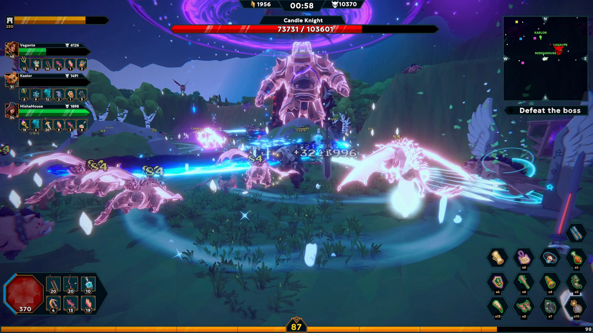 Sineus Arena Survivors : bullet heaven coop, tower defense et chaos en temps réel image 2