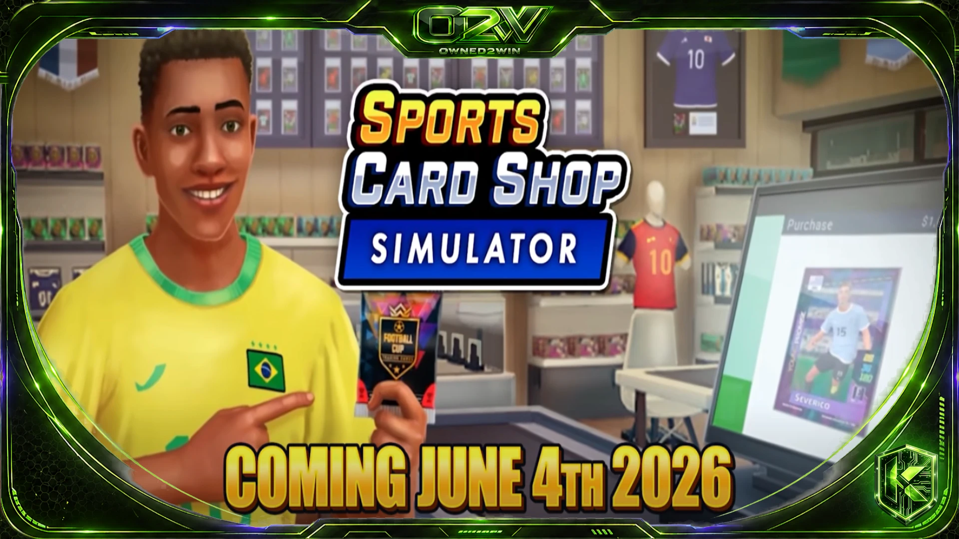 Sports Card Shop Simulator — ouvrez des boosters et construisez votre boutique de cartes sportives