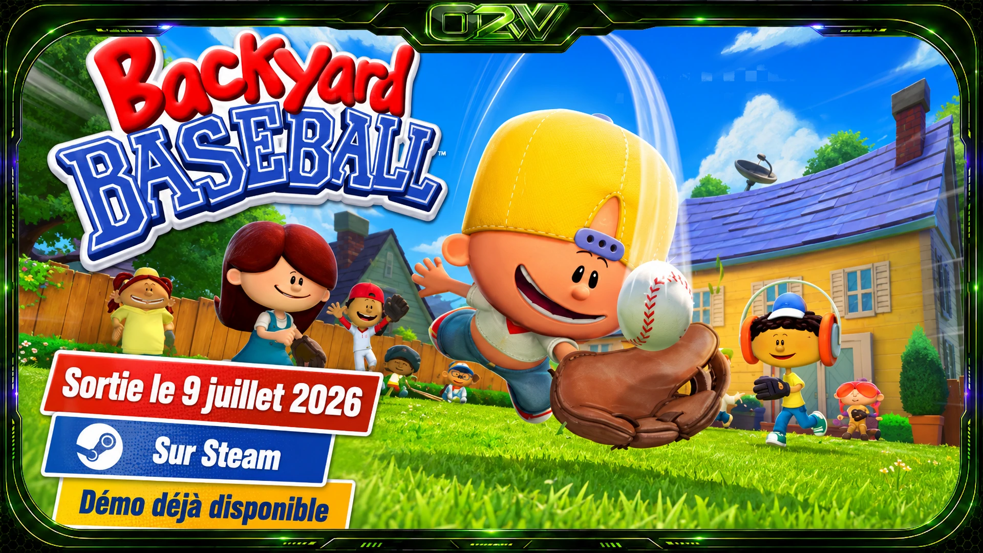 Backyard Baseball revient le 9 juillet 2026 avec une démo disponible
