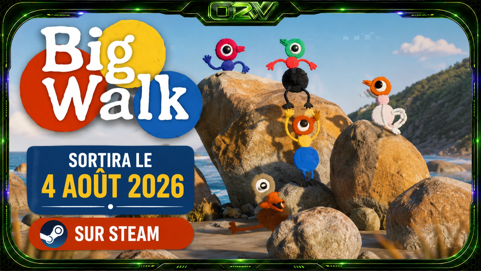 Big Walk : la nouvelle aventure coop des créateurs de Untitled Goose Game arrive le 4 août 2026