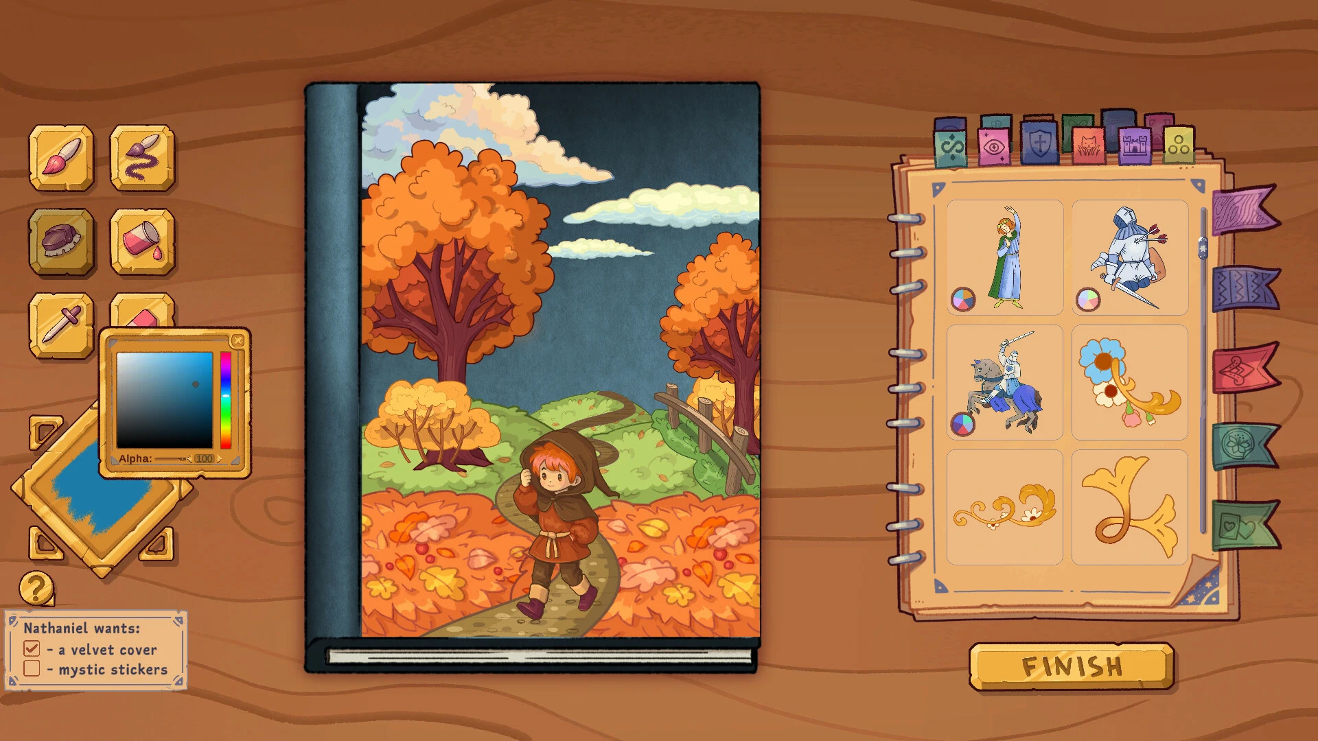Bookbinding – Dark Cozy Sim : une librairie cosy, des secrets et un meurtre image 1