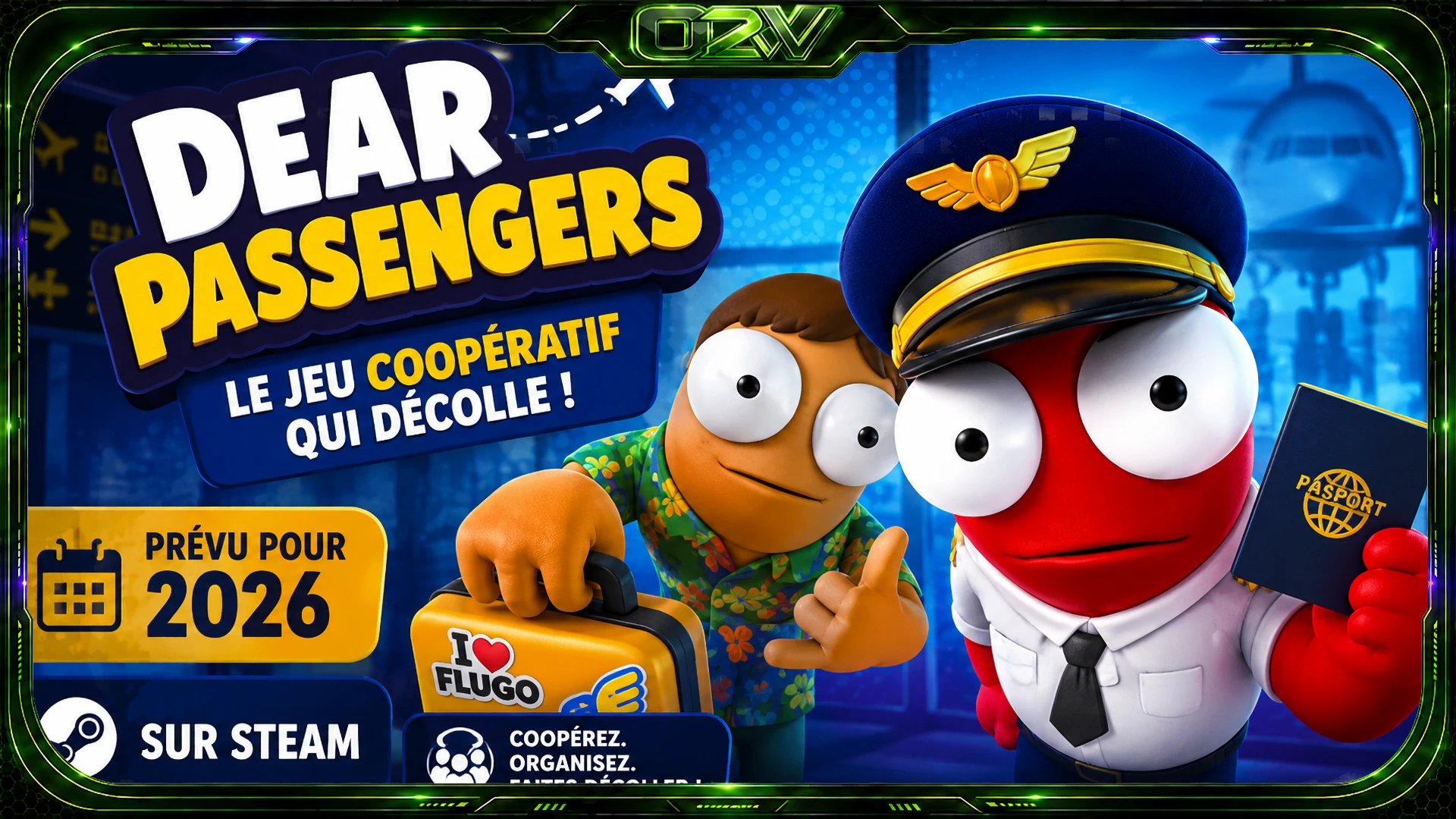Dear Passengers : gérez la pire compagnie aérienne du monde en coop