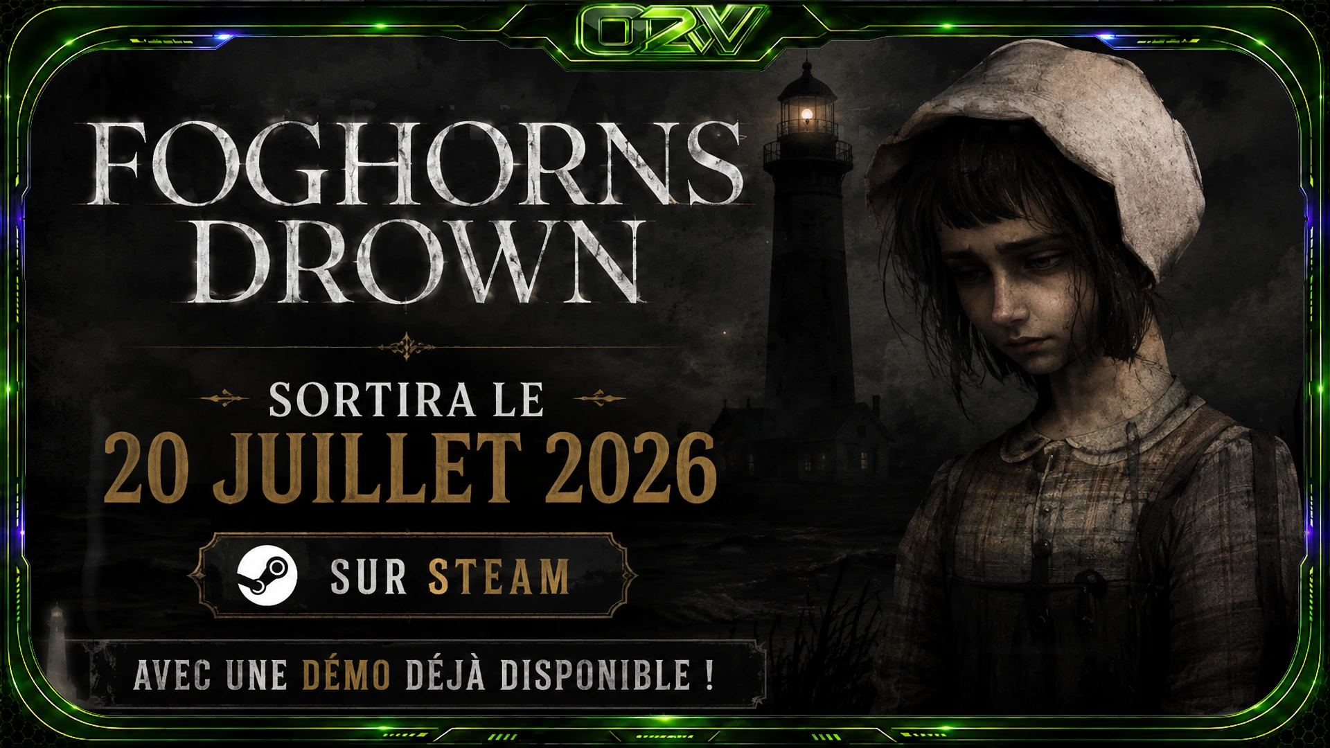 Foghorns Drown : un thriller psychologique dans un village englouti par le brouillard