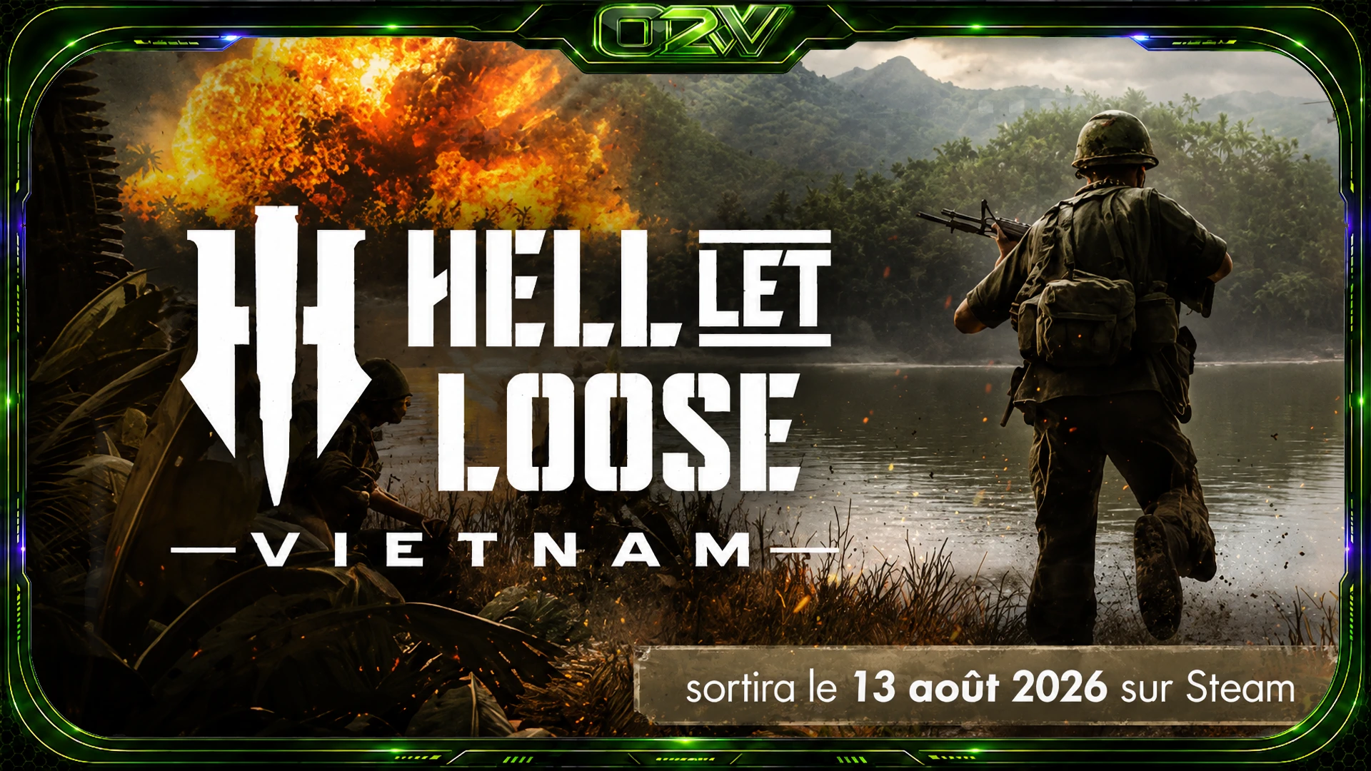 Hell Let Loose: Vietnam : la guerre tactique en 50 contre 50 arrive le 13 août 2026