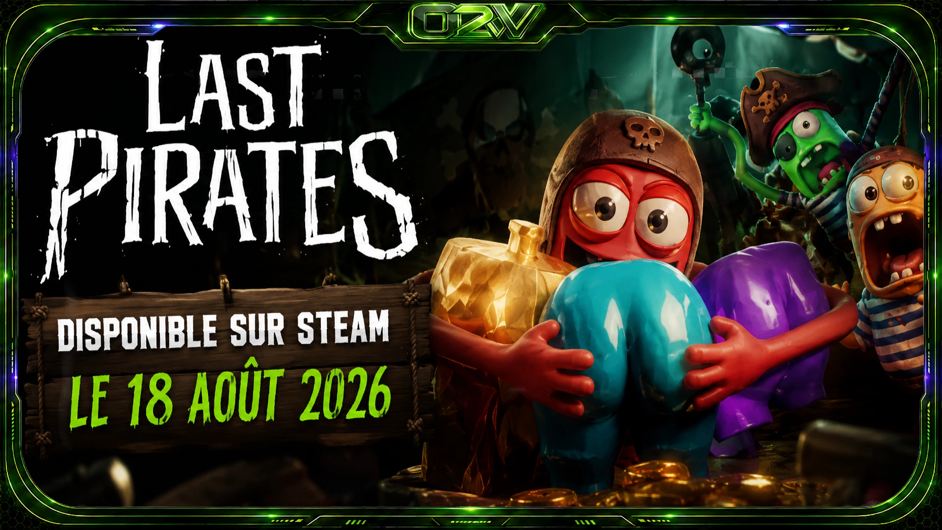 Last Pirates: Die Together sortira le 18 août 2026 sur Steam