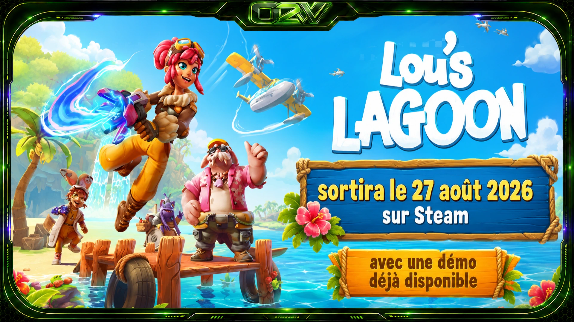 Lou’s Lagoon : une aventure tropicale cosy arrive le 27 août 2026