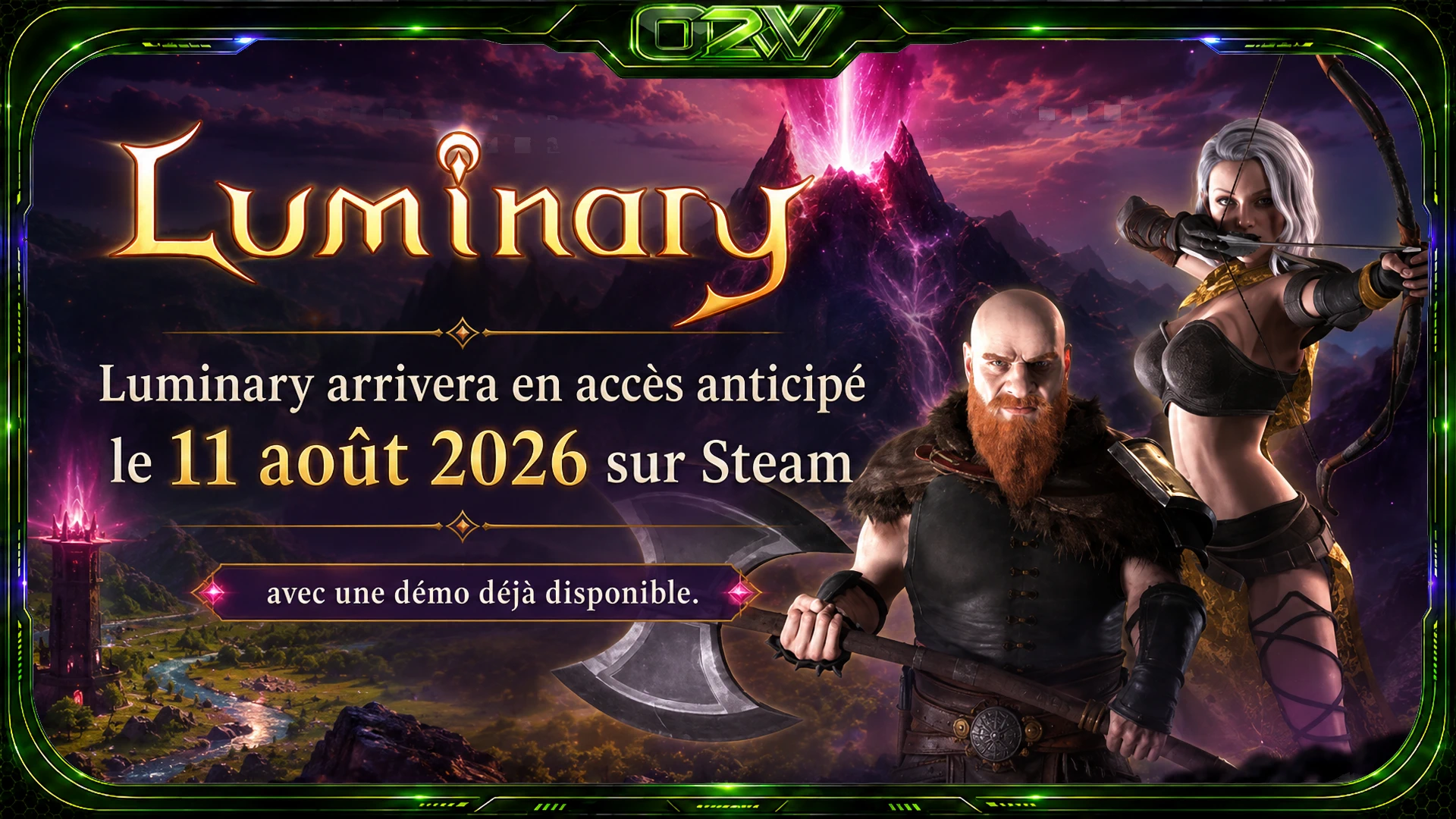 Luminary : un action-RPG OpenZone en solo ou coop arrive en accès anticipé