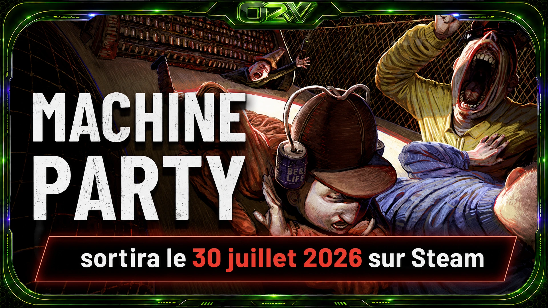 Machine Party sortira le 30 juillet 2026 sur Steam