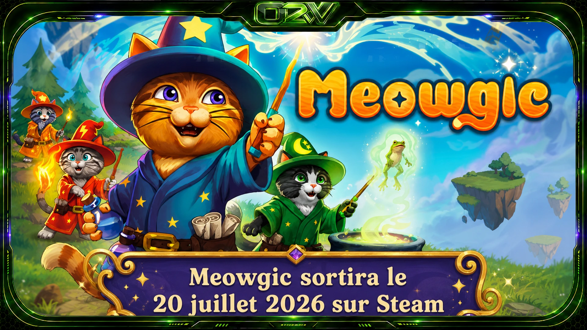Meowgic : des chats sorciers lancent des sorts avec votre voix