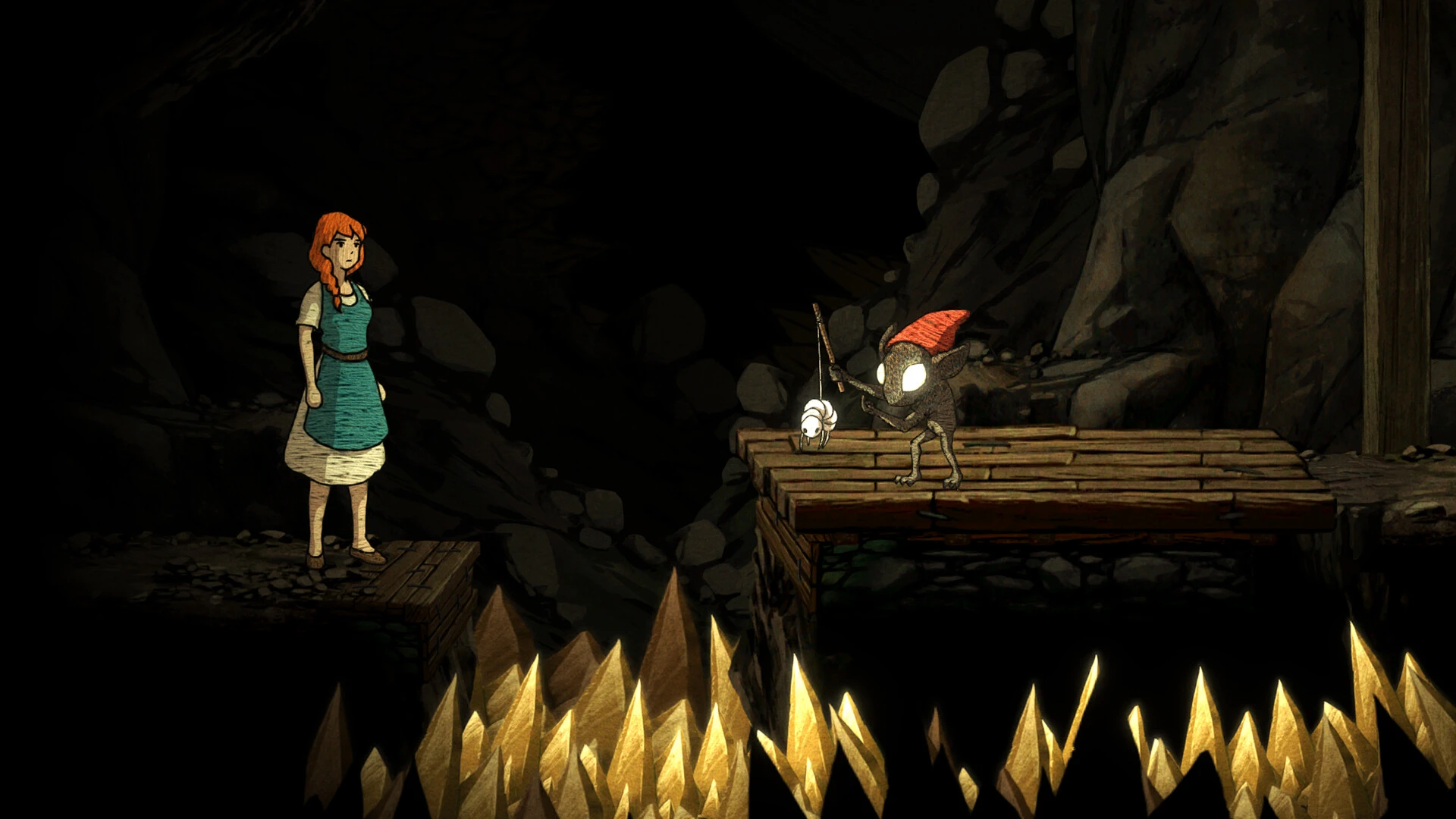 Scarlet Deer Inn Demo : un conte médiéval sombre brodé à la main image 2