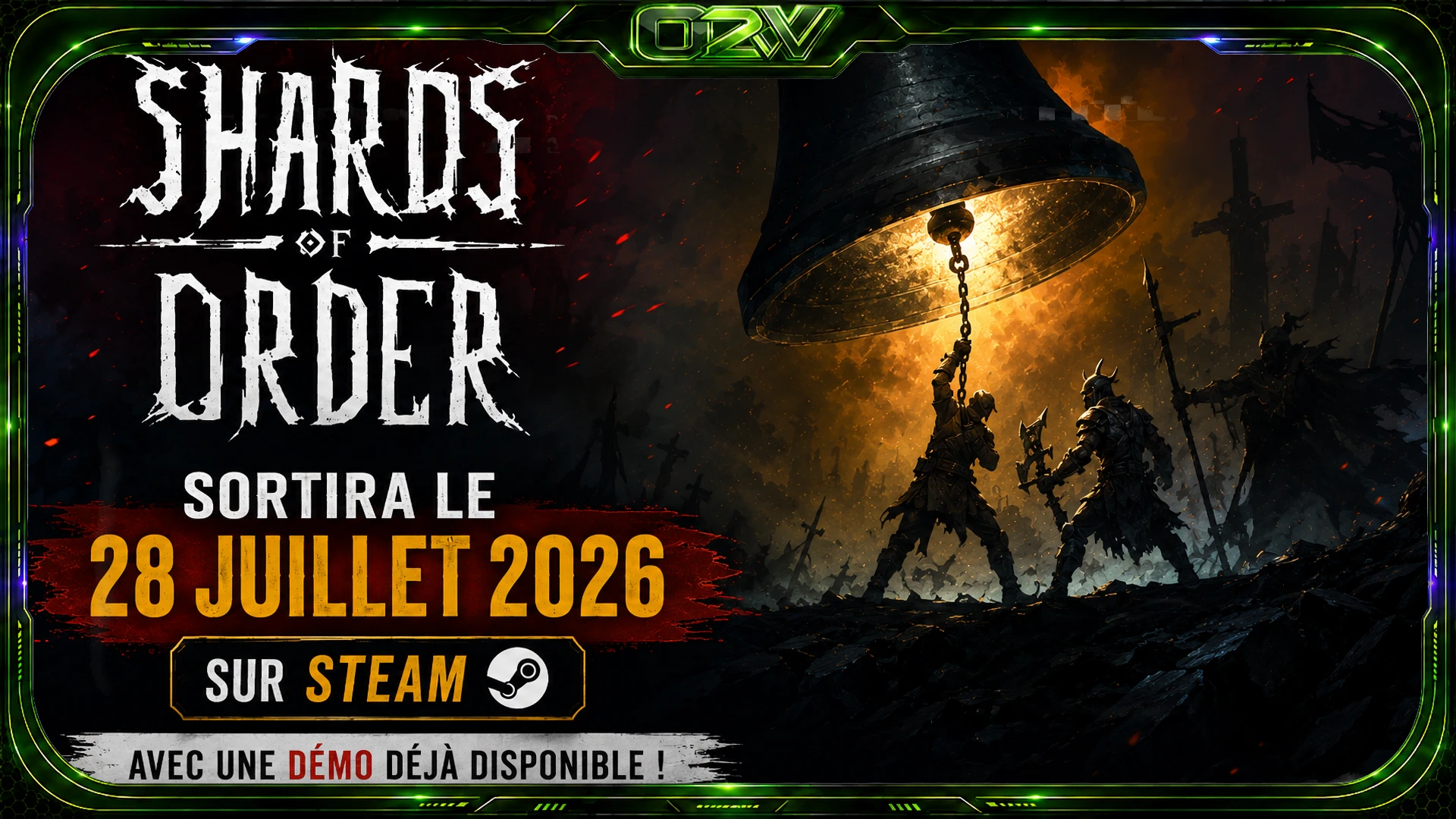 Shards of Order : un RPG dark fantasy où le temps remplace les tours et le mana