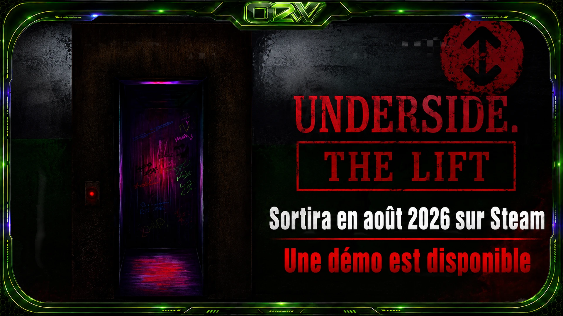 Underside: The Lift sortira en août 2026 sur Steam