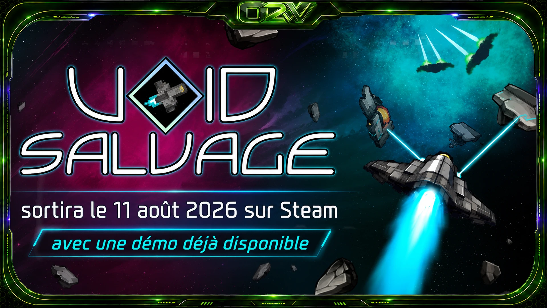 Void Salvage : un auto-battler spatial incrémental à jouer d’une main