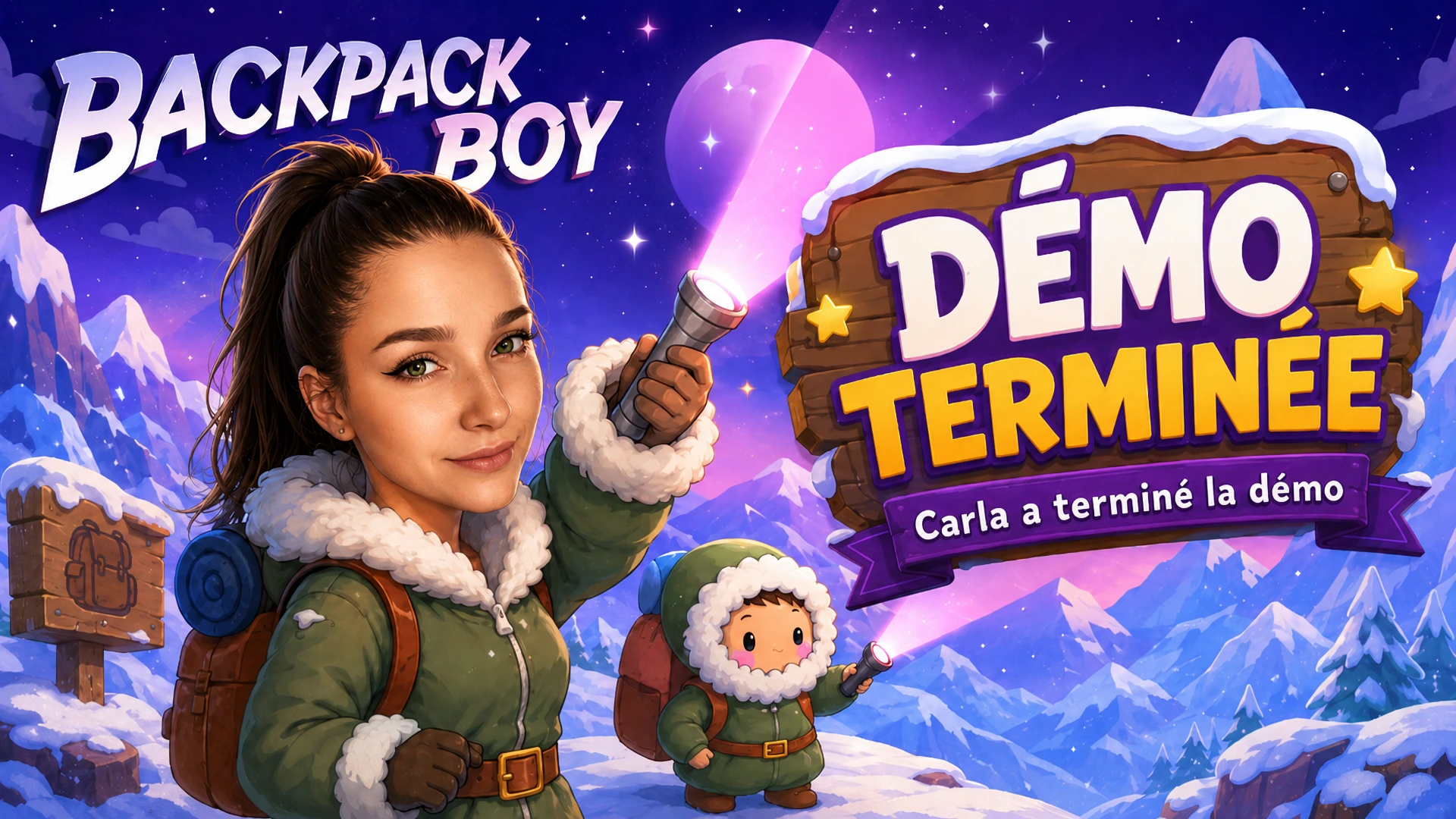 Carla a terminé la démo de Backpack Boy