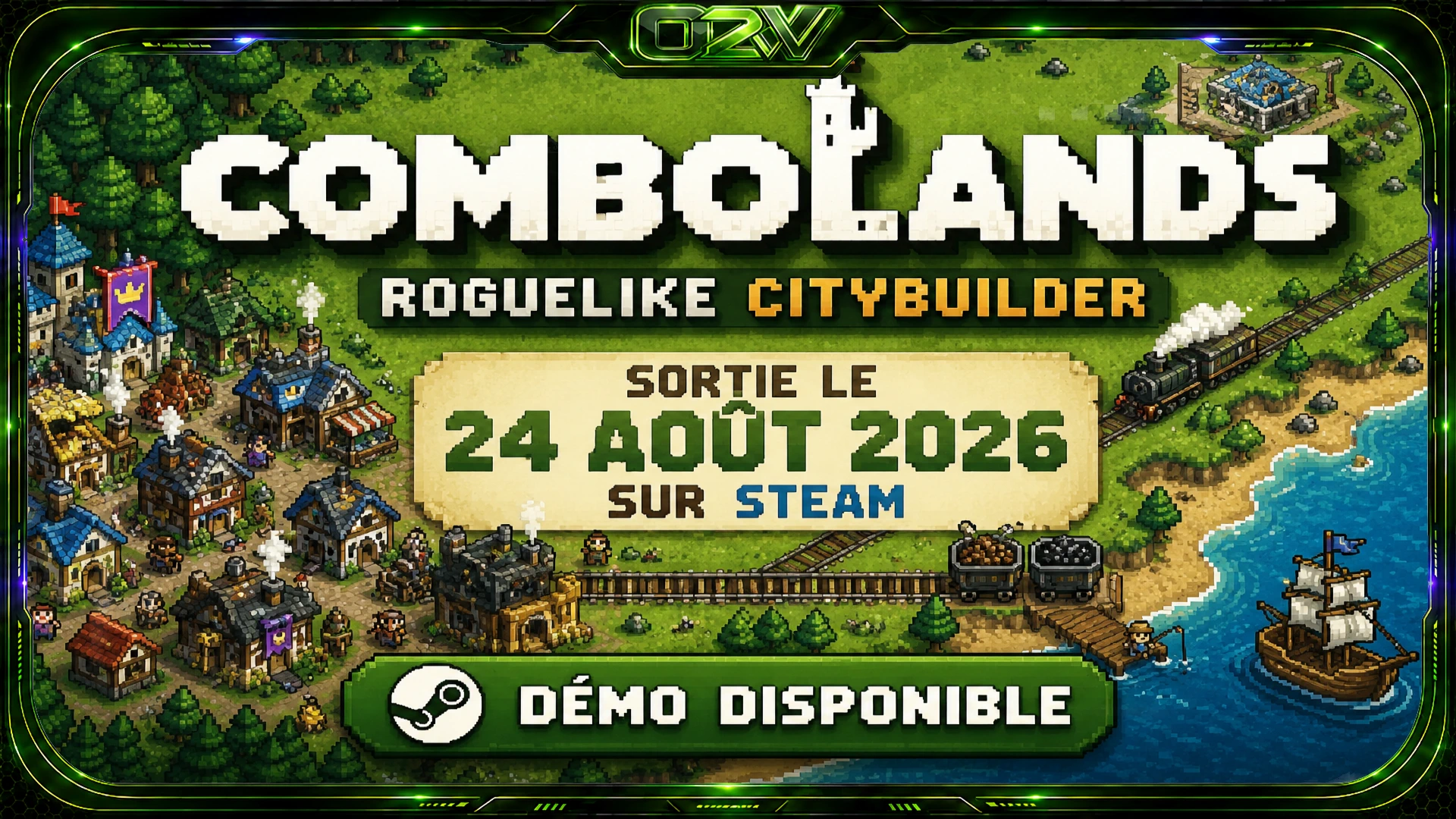 Combolands sortira le 24 août 2026 sur Steam avec une démo disponible