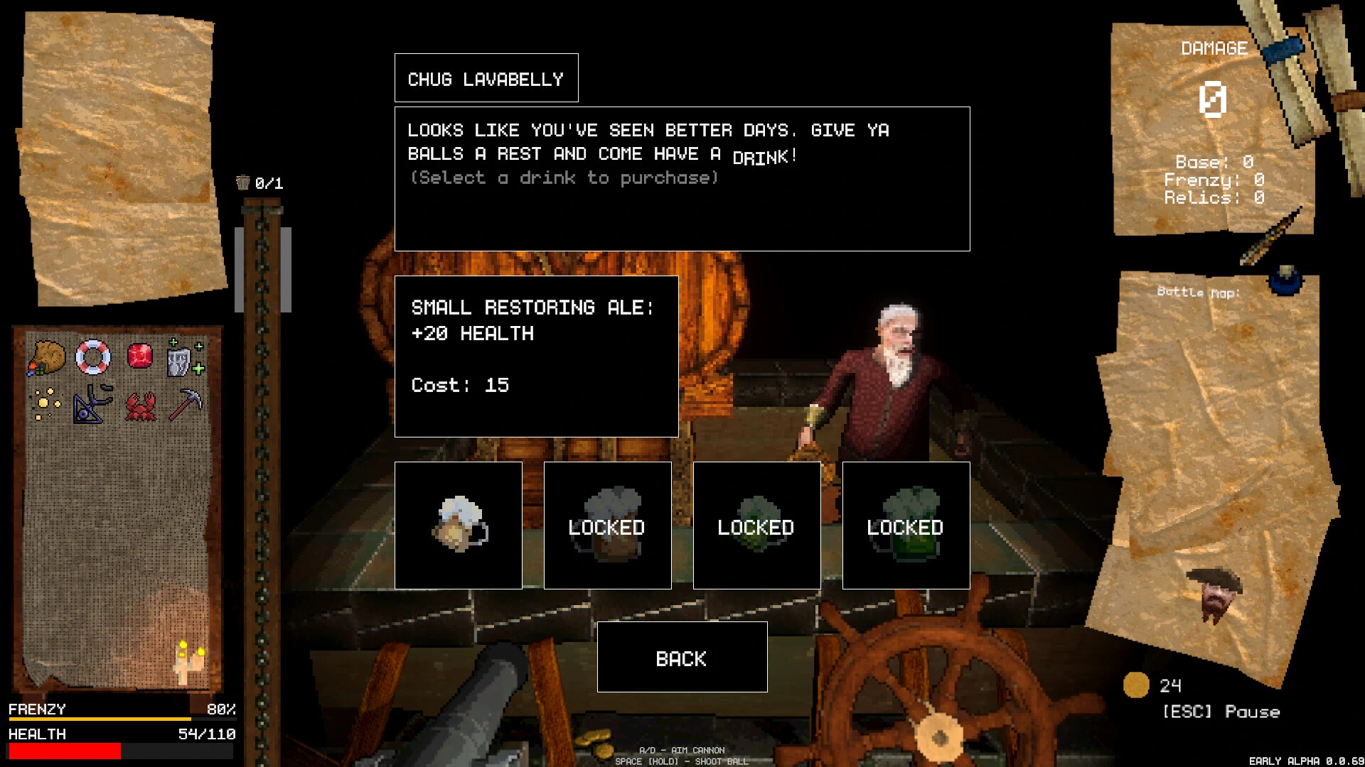 DWARRF: A Pinball Roguelike