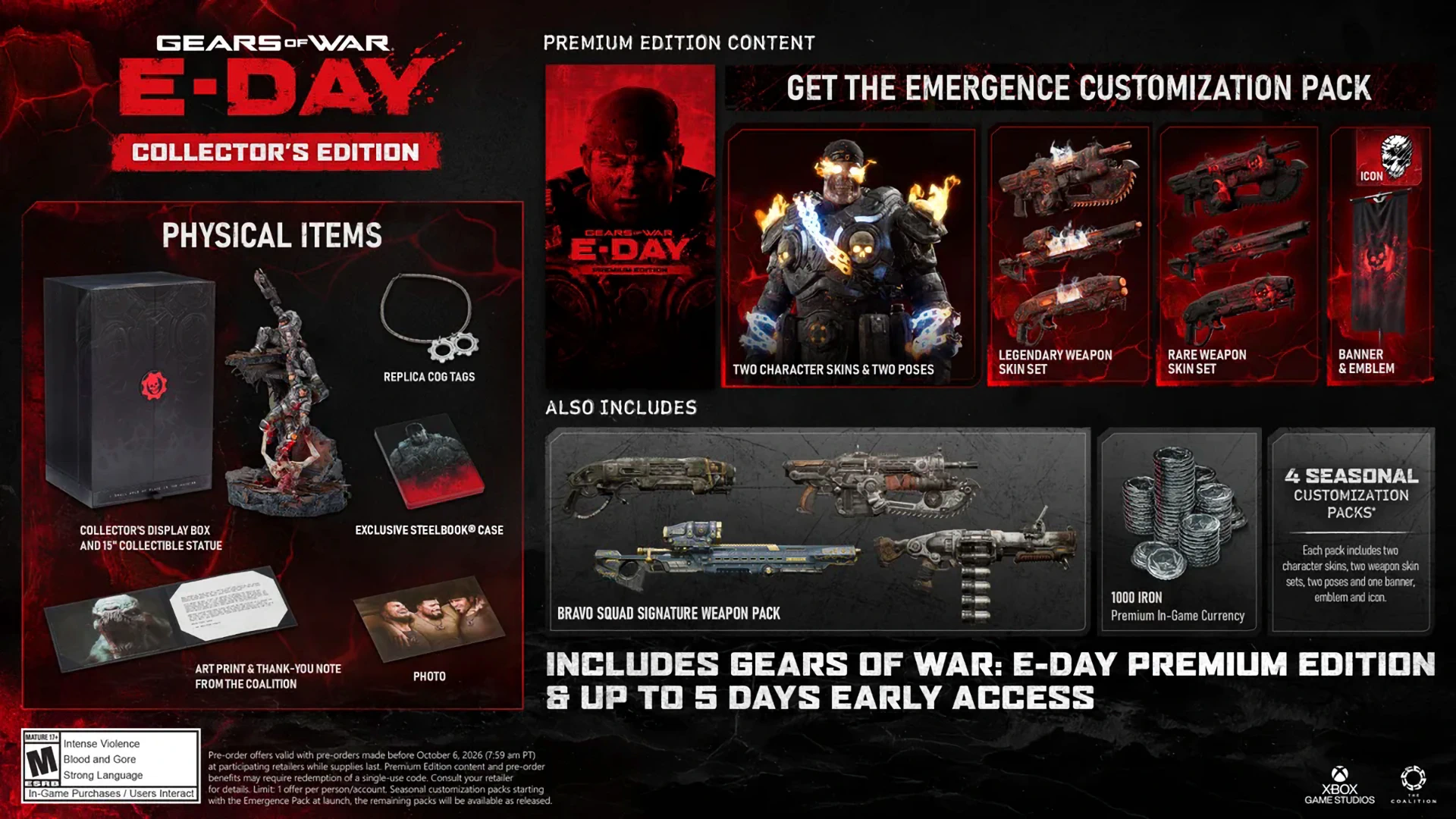 Gears of War: E-Day Premium Edition