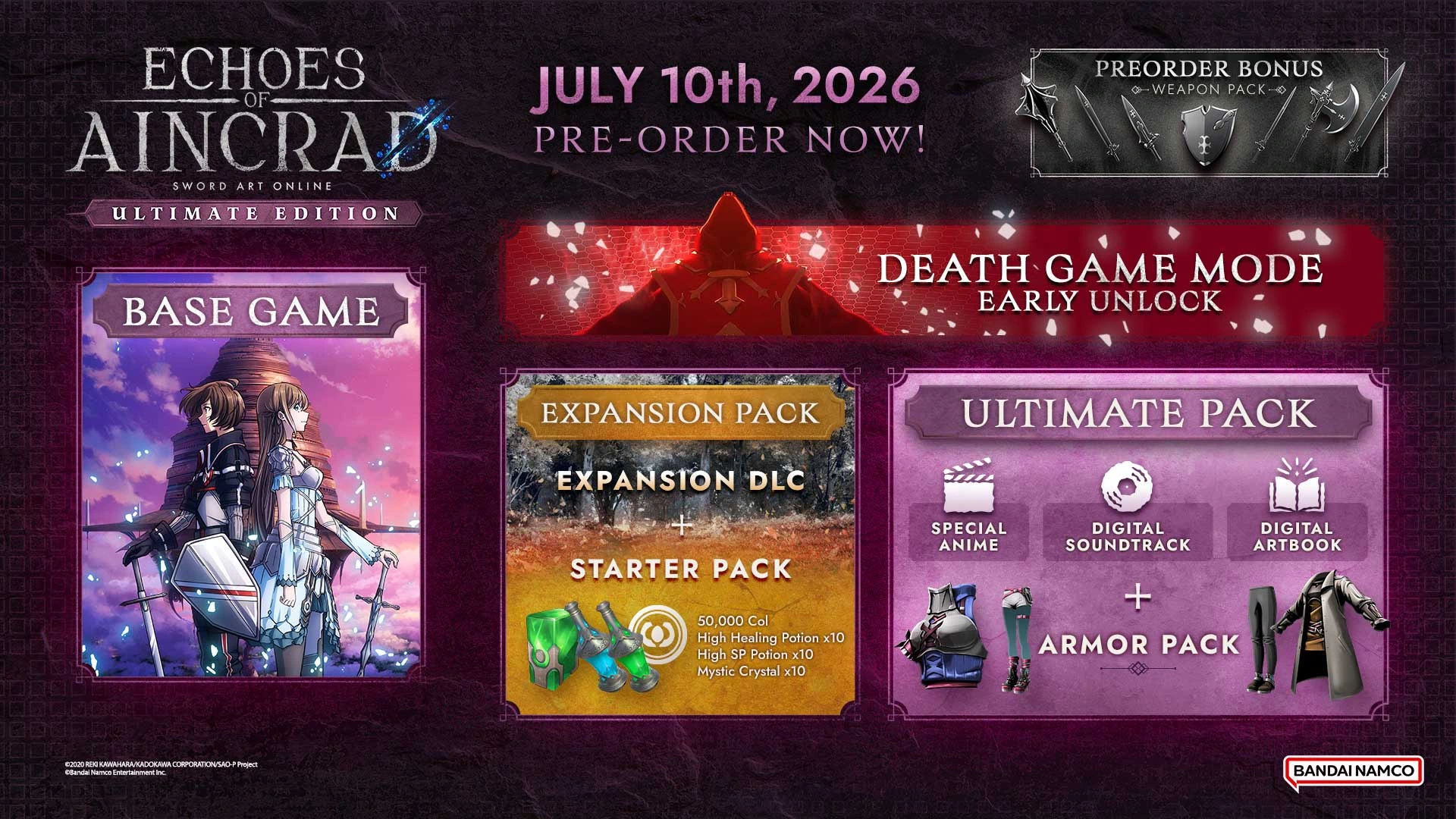 Echoes of Aincrad Ultimate Edition