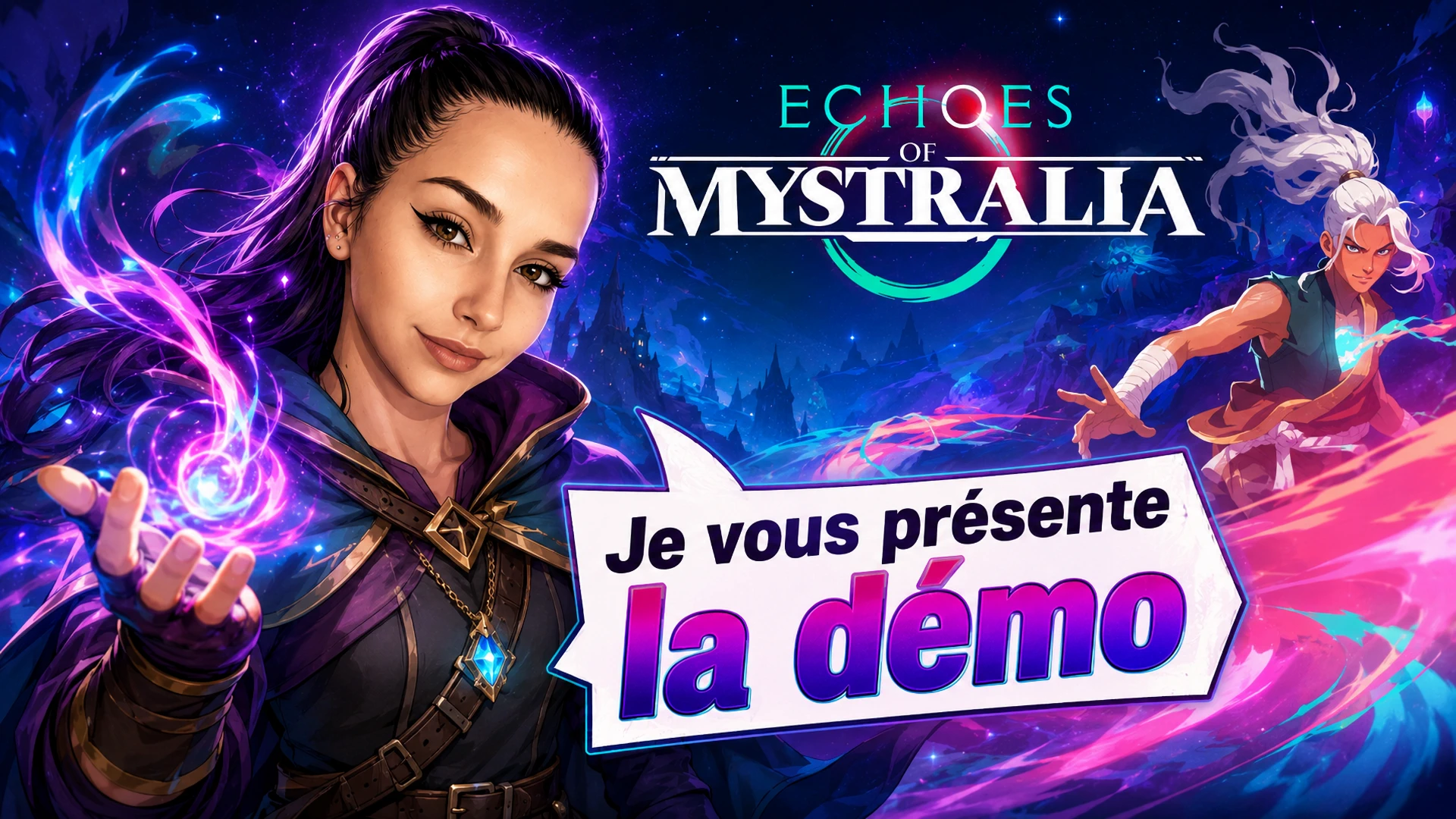 Carla découvre la magnifique démo d’Echoes of Mystralia en 4K